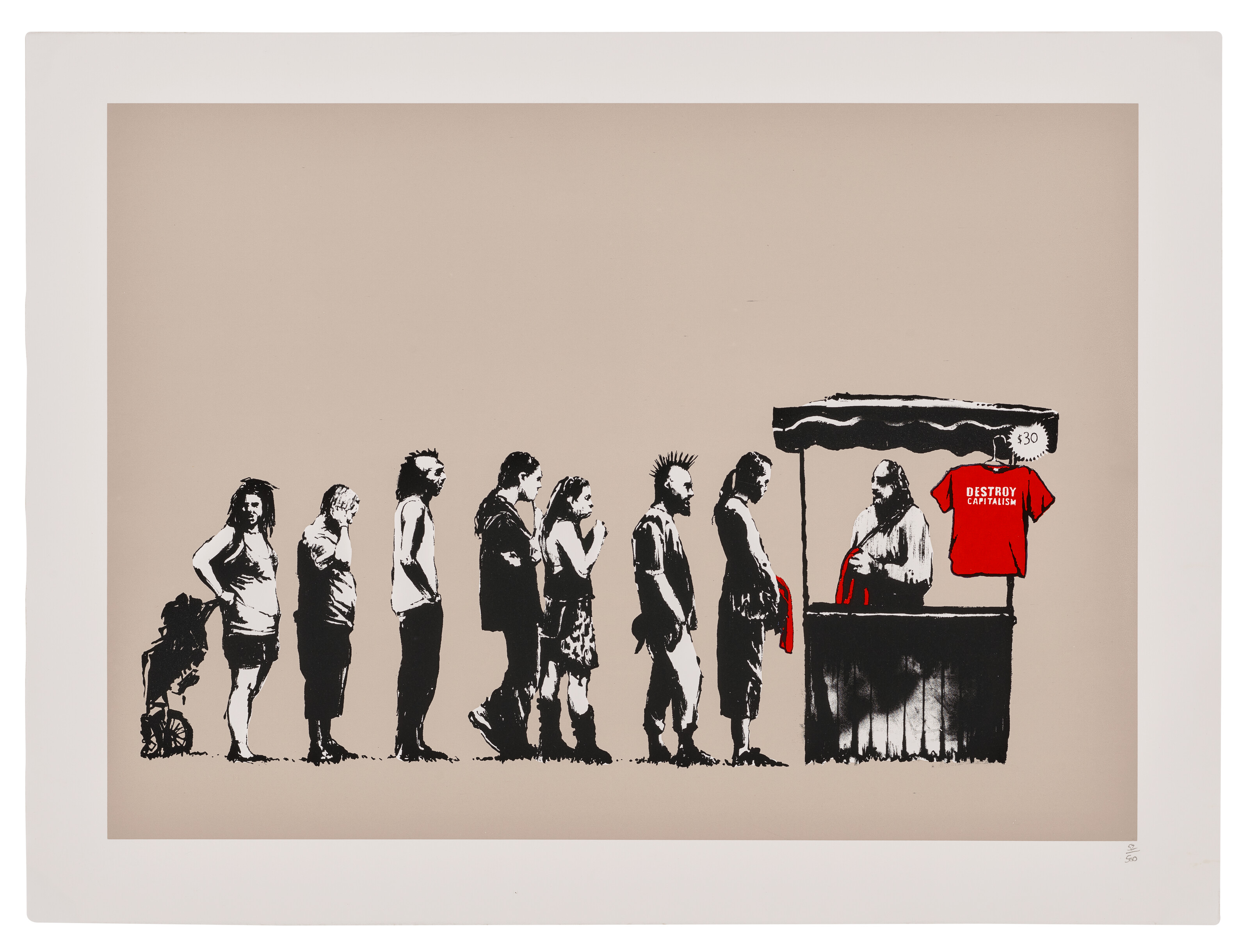 Banksy — Фестиваль (Уничтожить капитализм)