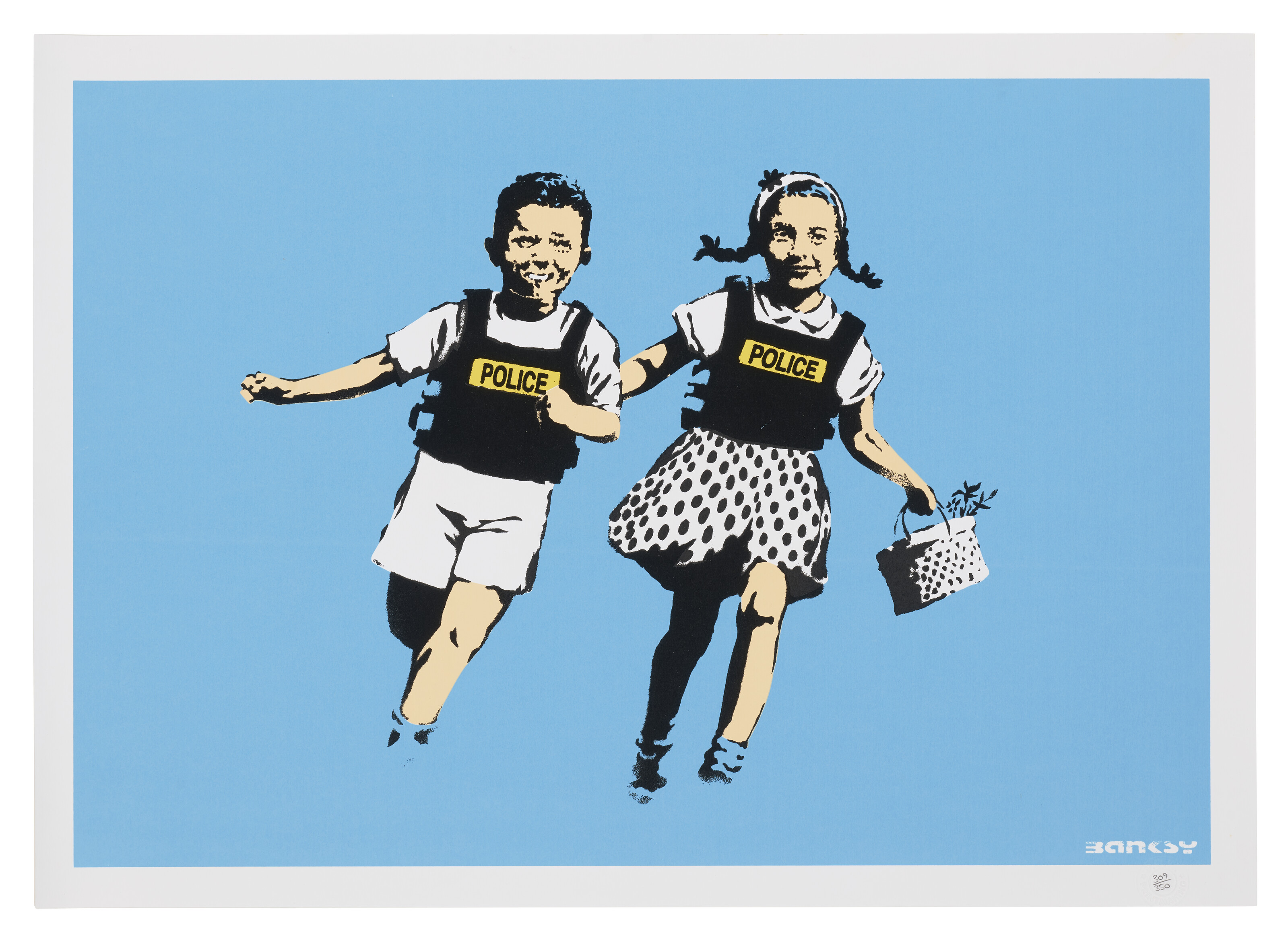 Banksy — Джек и Джилл (Дети-полицейские)