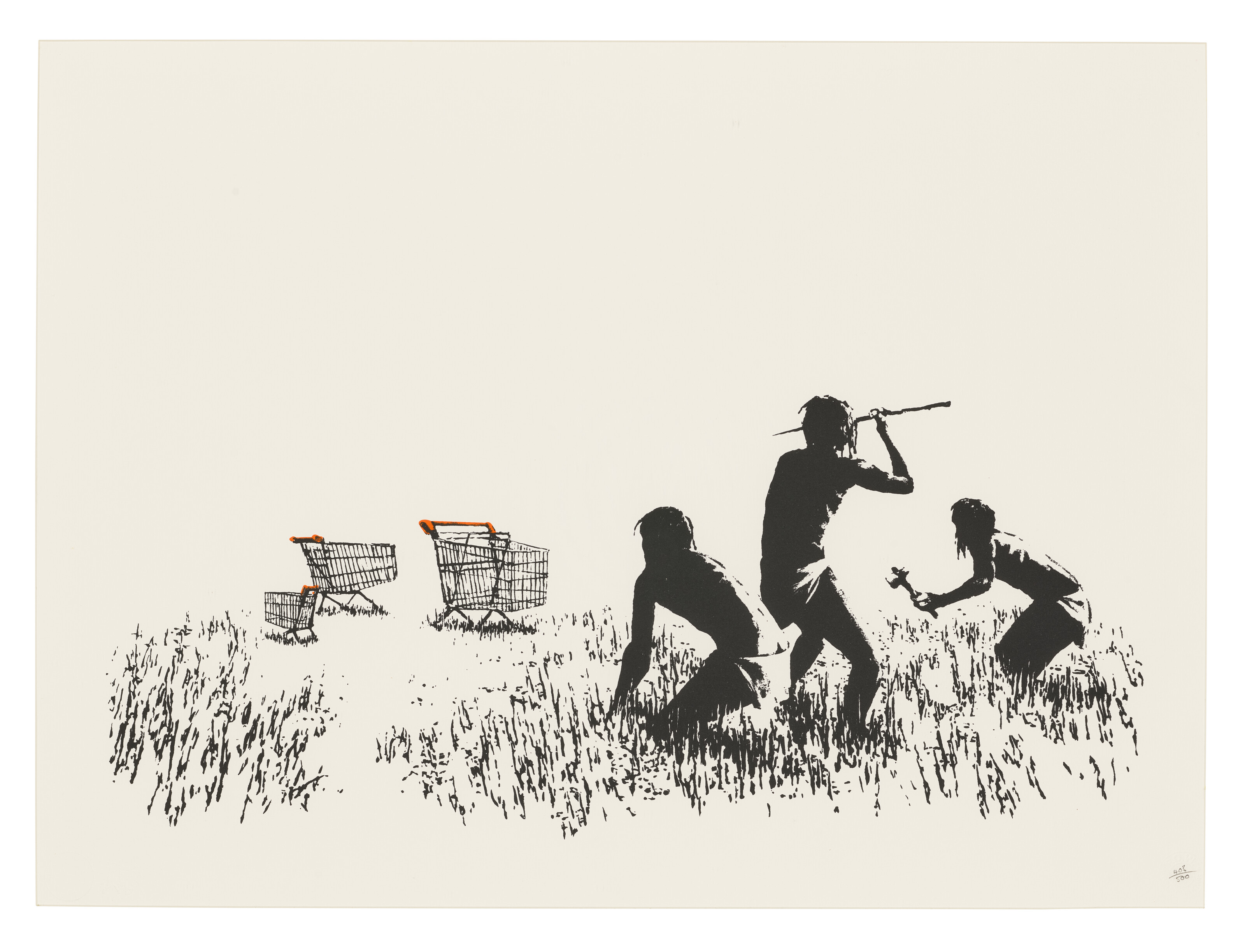 Banksy — Тележки