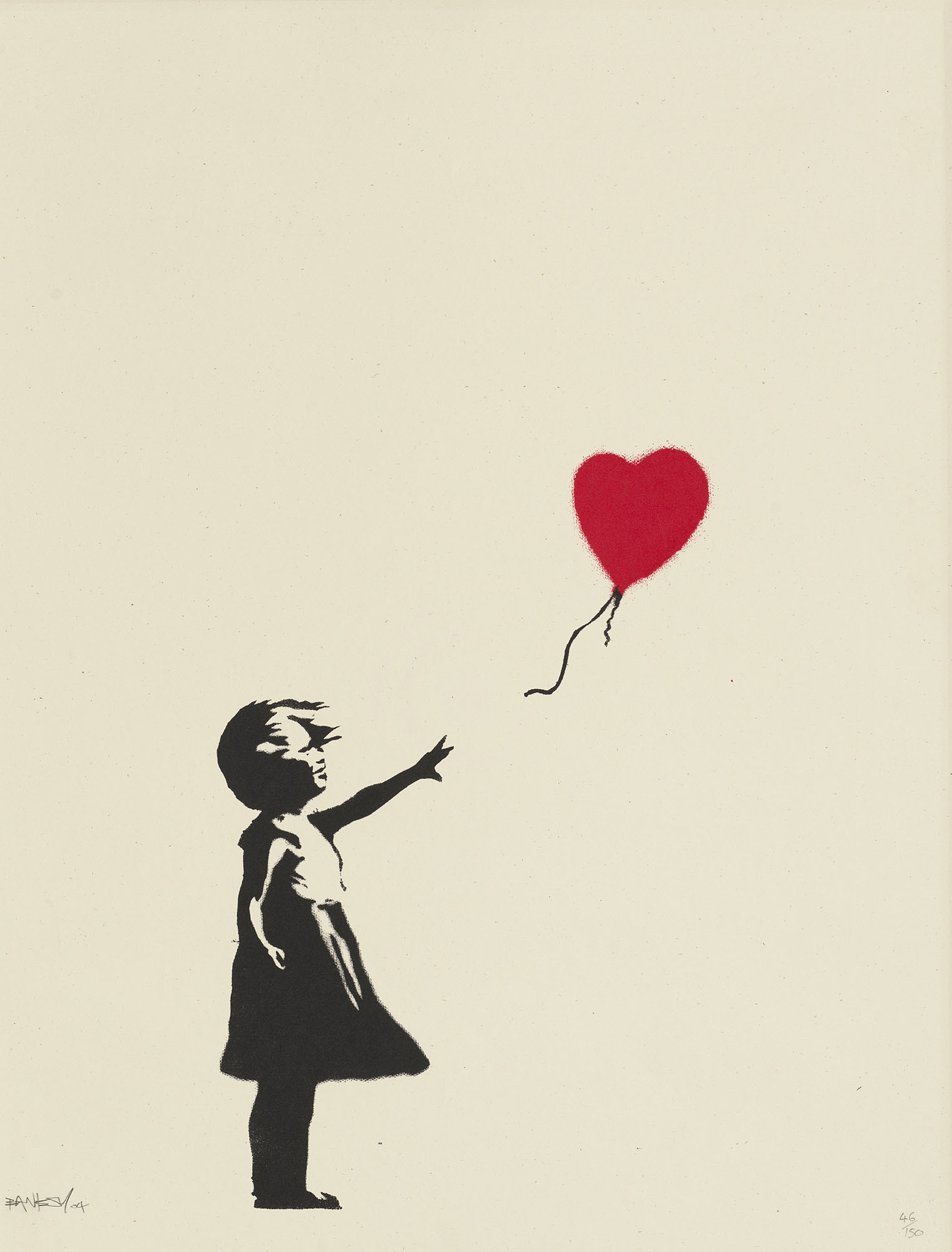 Banksy — Девушка с воздушным шаром