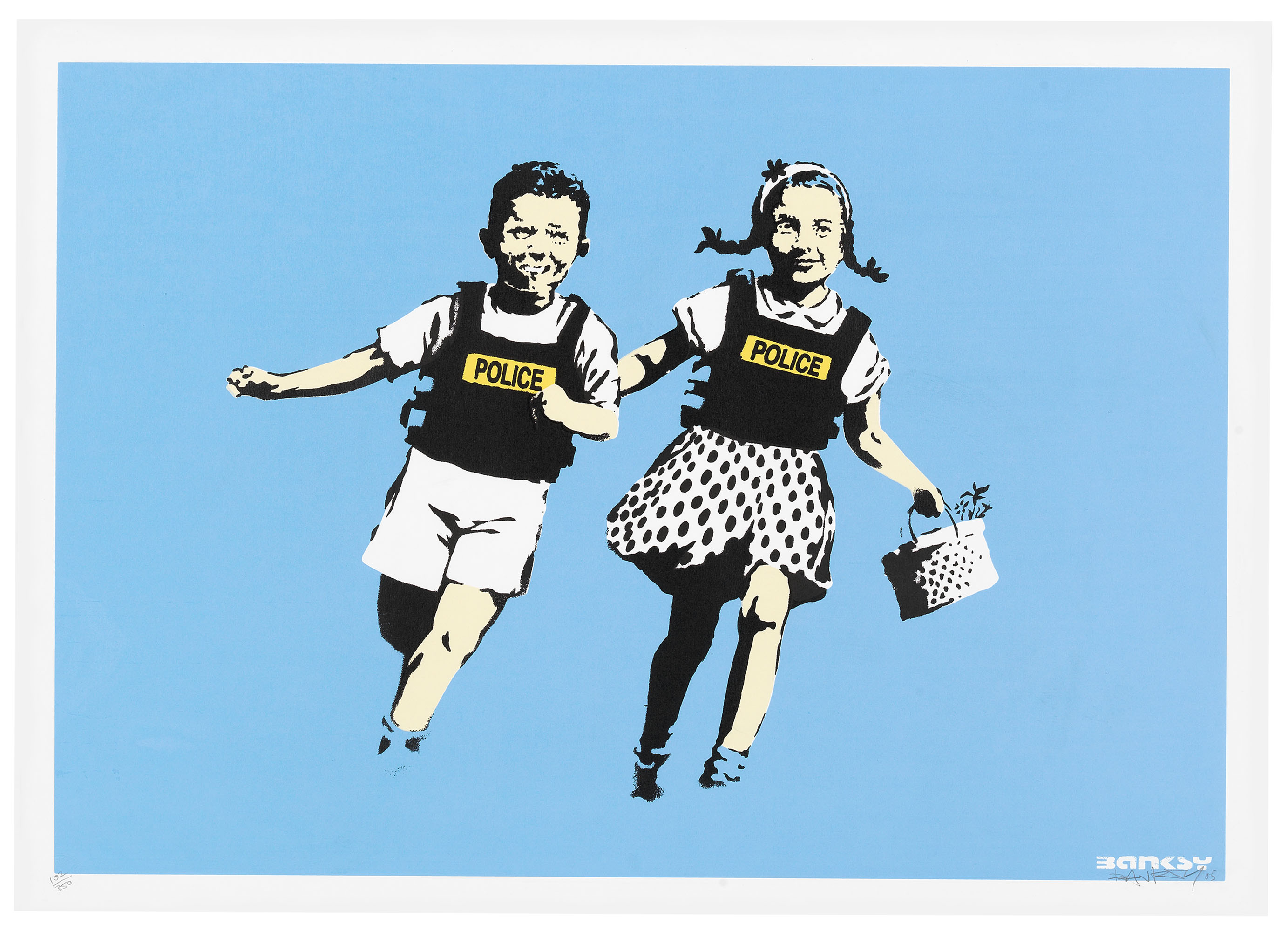 Banksy — Джек и Джилл (Дети-полицейские)