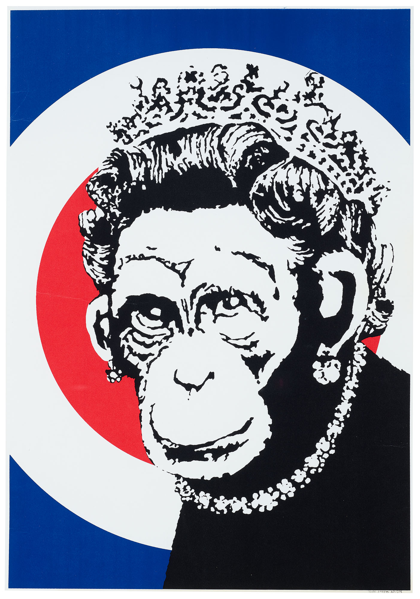 Banksy — Королева обезьян