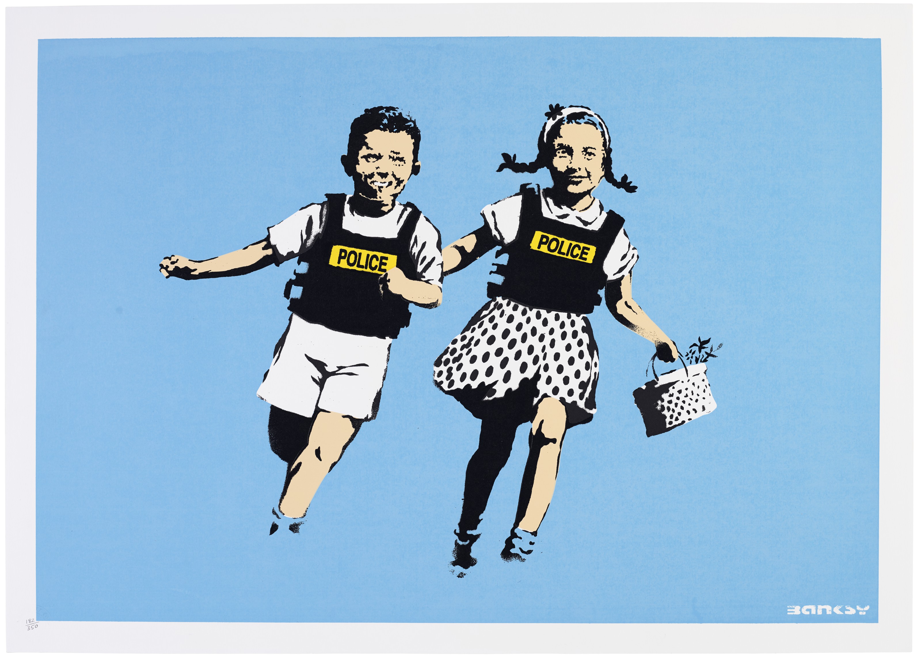 Banksy — Джек и Джилл (Дети-полицейские)