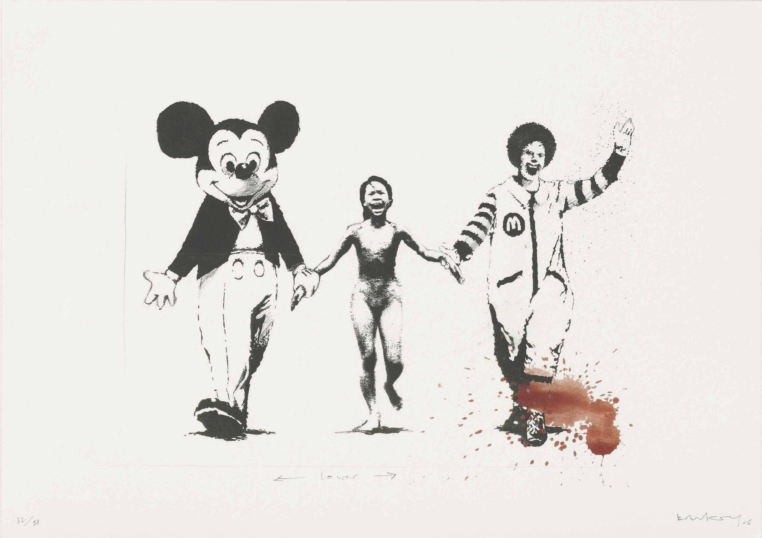 Banksy — Napalm (Не могу избавиться от этого чувства), из: В самый темный час может быть свет.