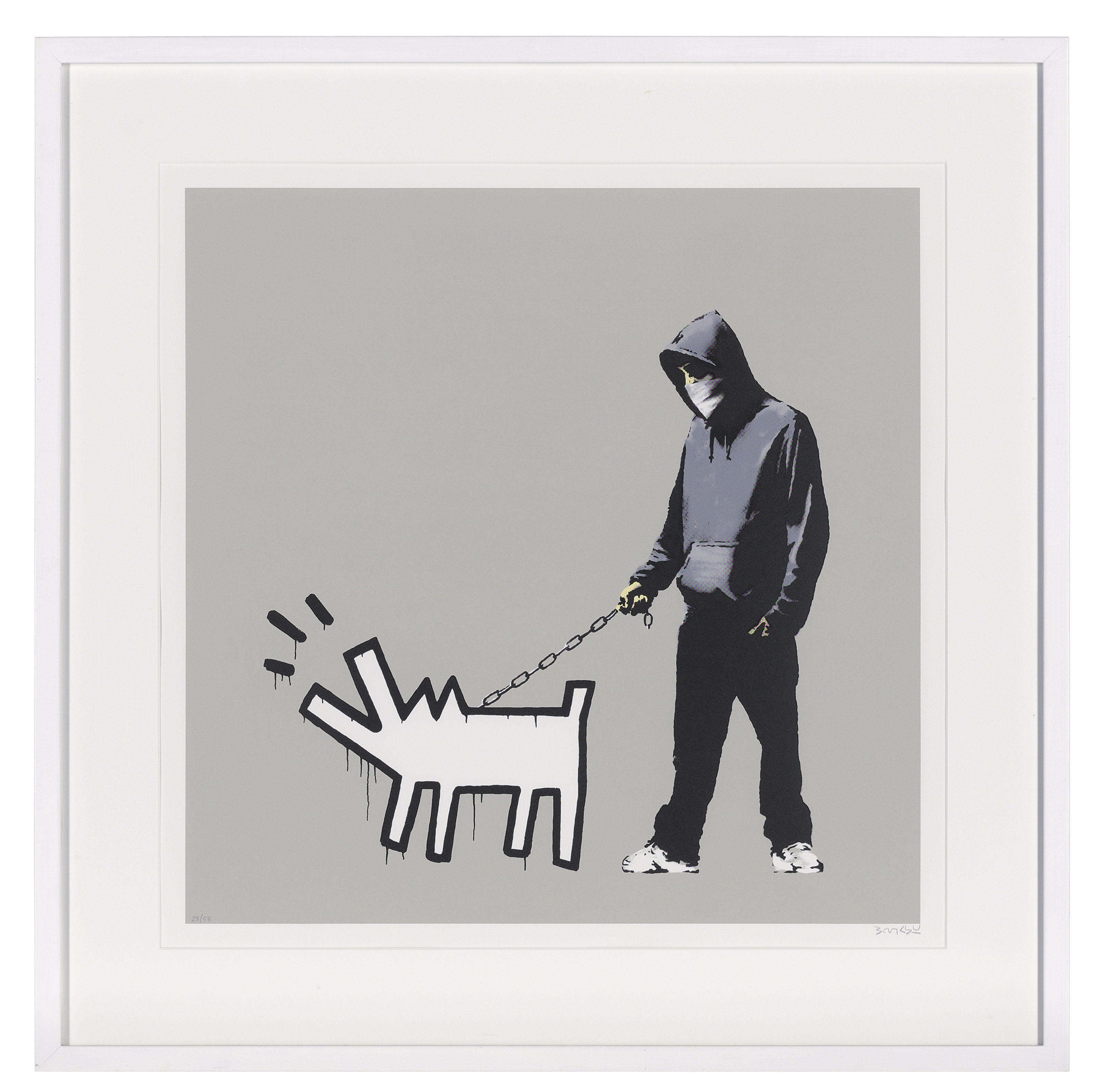 Banksy — Выбери свое оружие - Очередь, Прыгающая серым, изображение 2