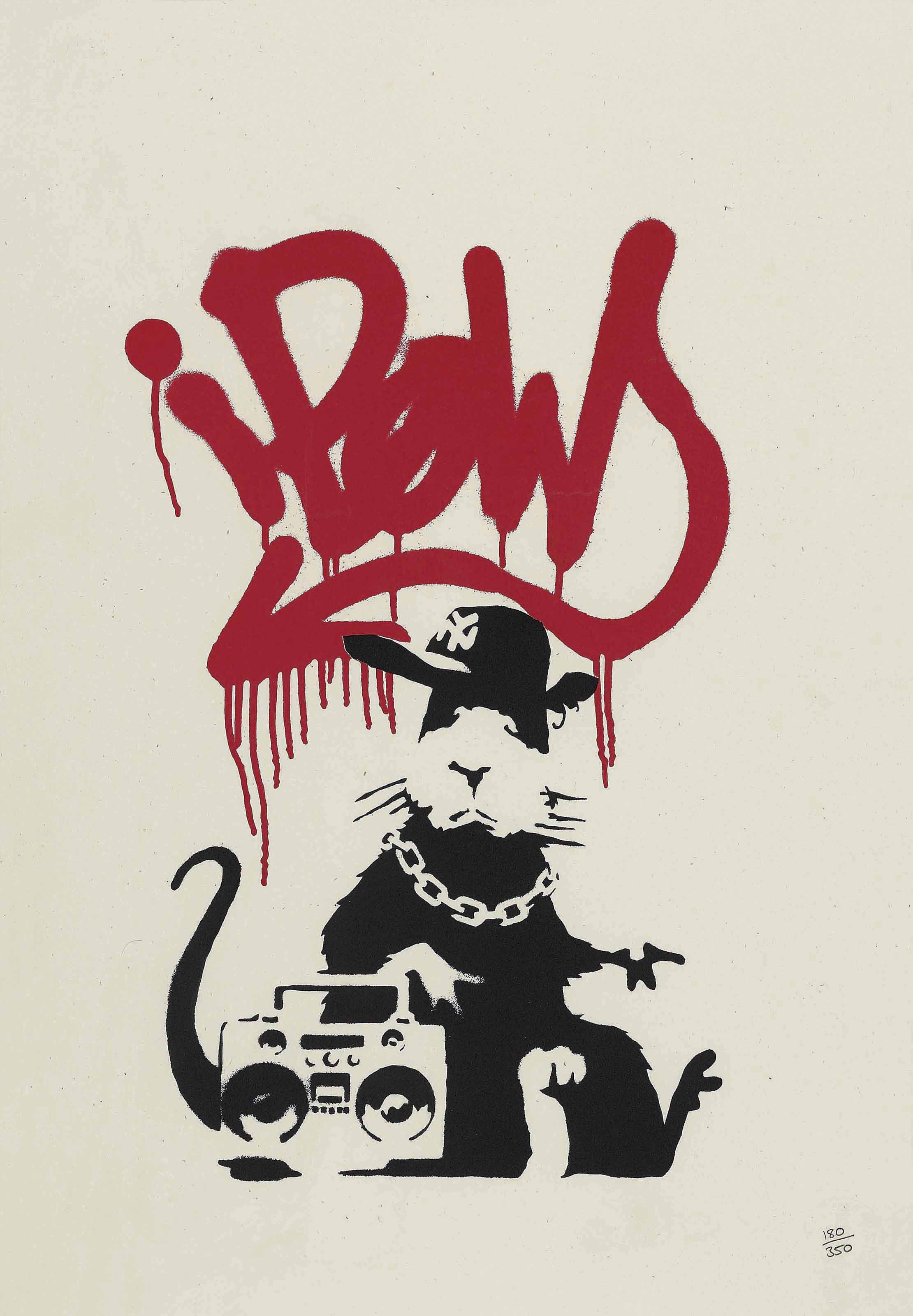 Banksy — Крыса-гангстер