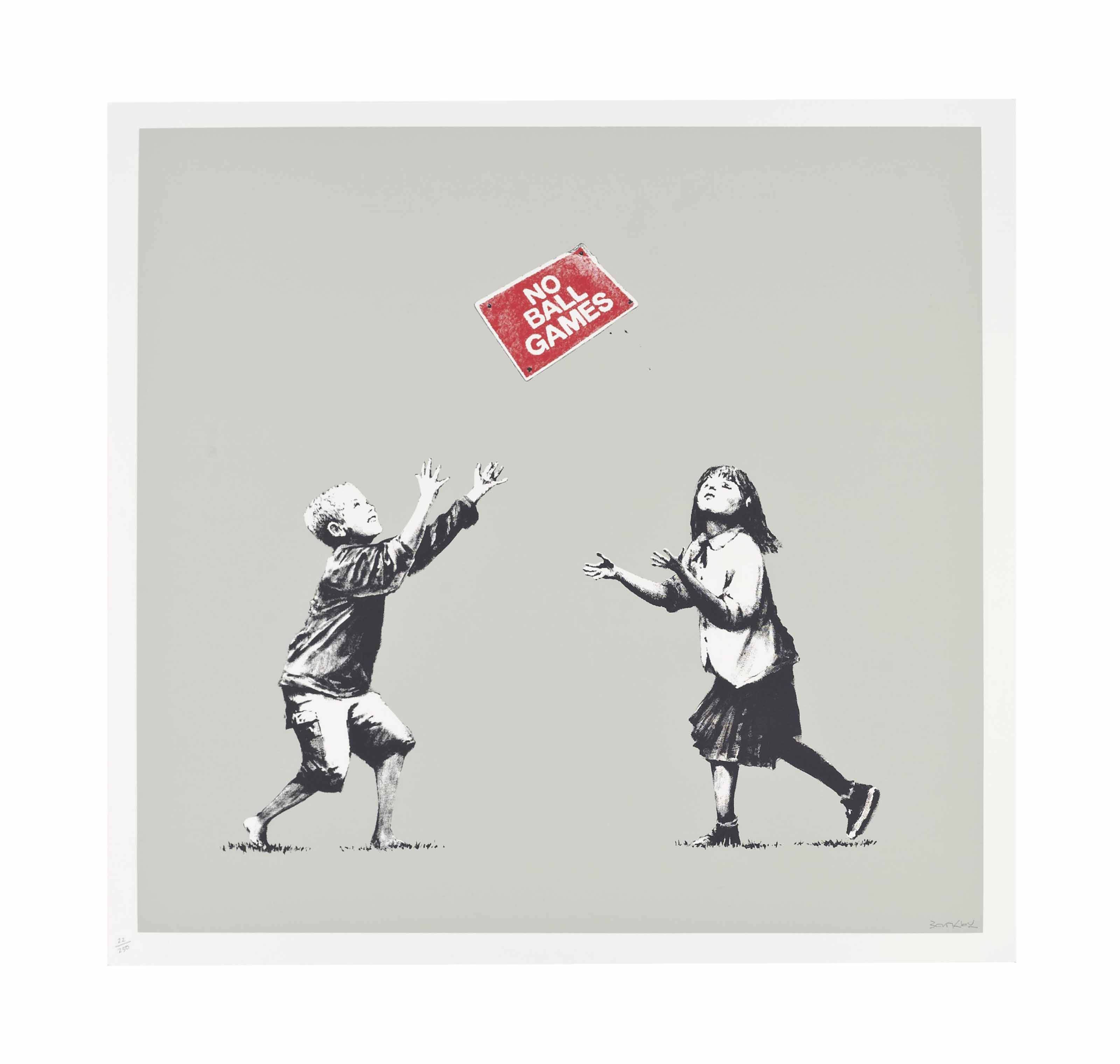 Banksy — Никаких игр с мячом