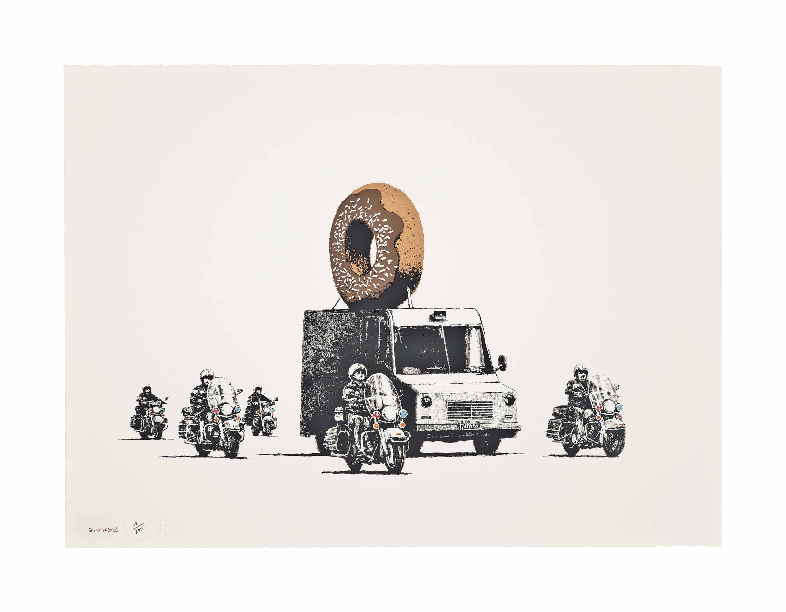 Banksy — Пончики (шоколадные)