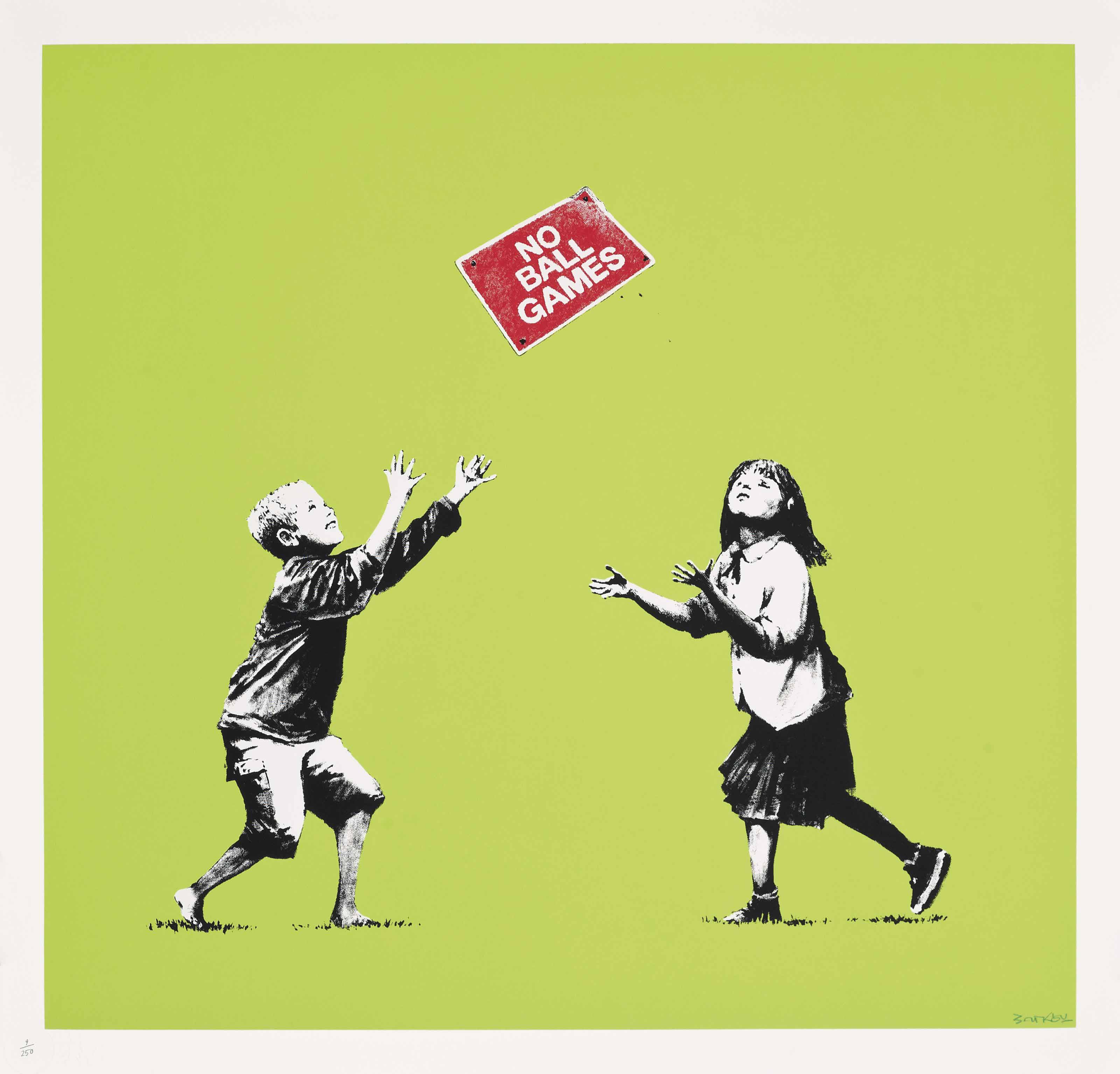 Banksy — Никаких игр с мячом