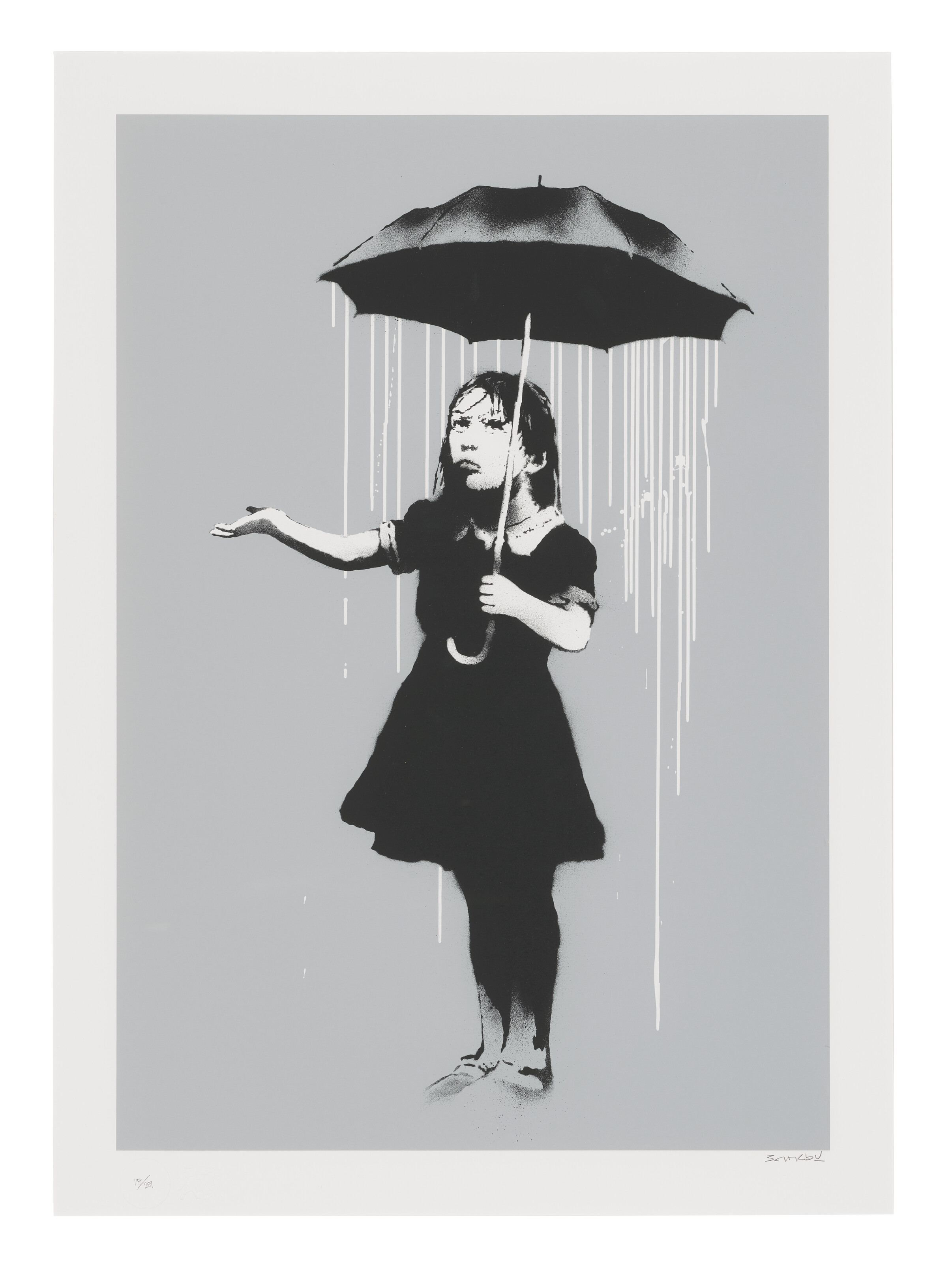 Banksy — НОЛА (белая)