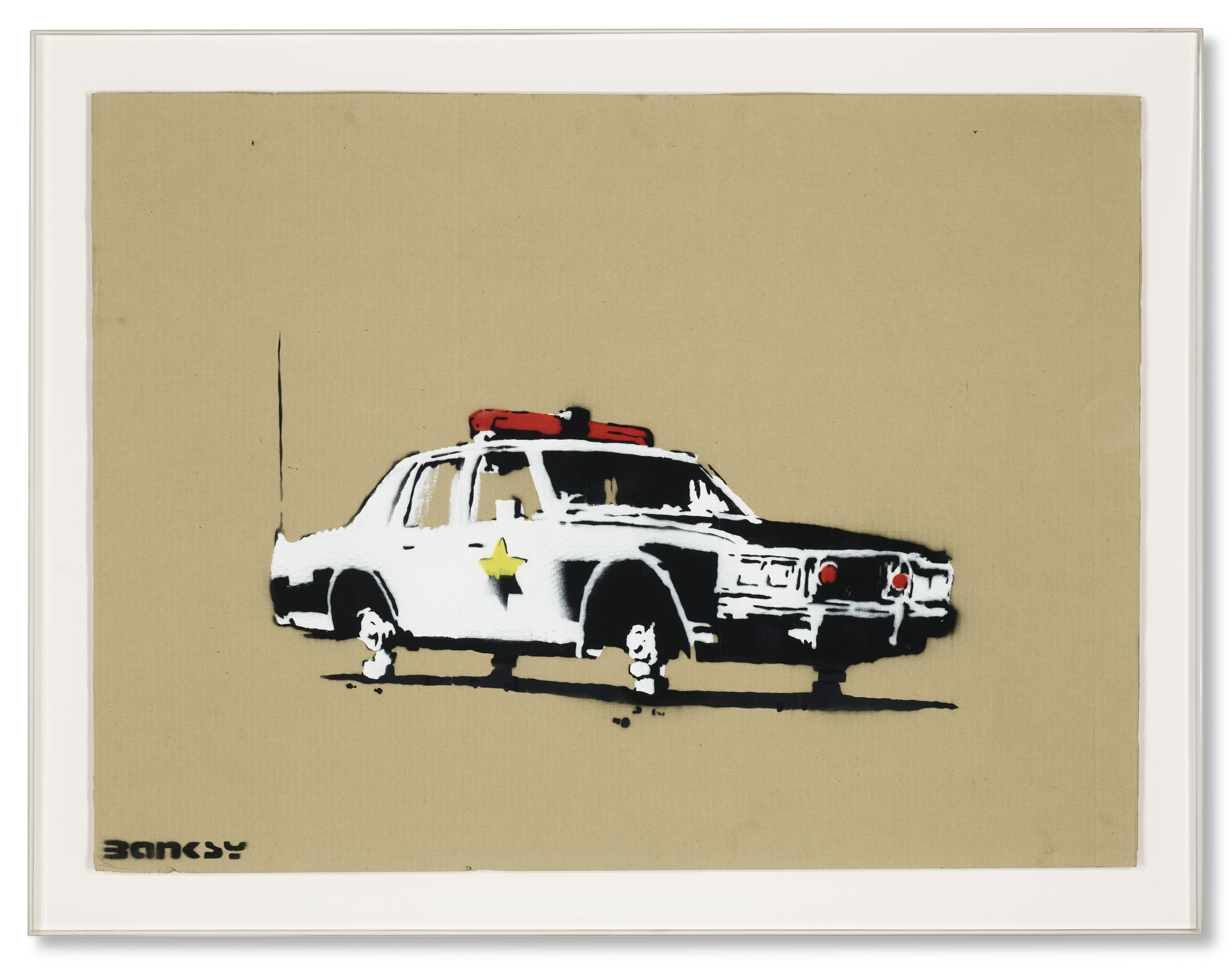 Banksy — Полицейская машина, изображение 2