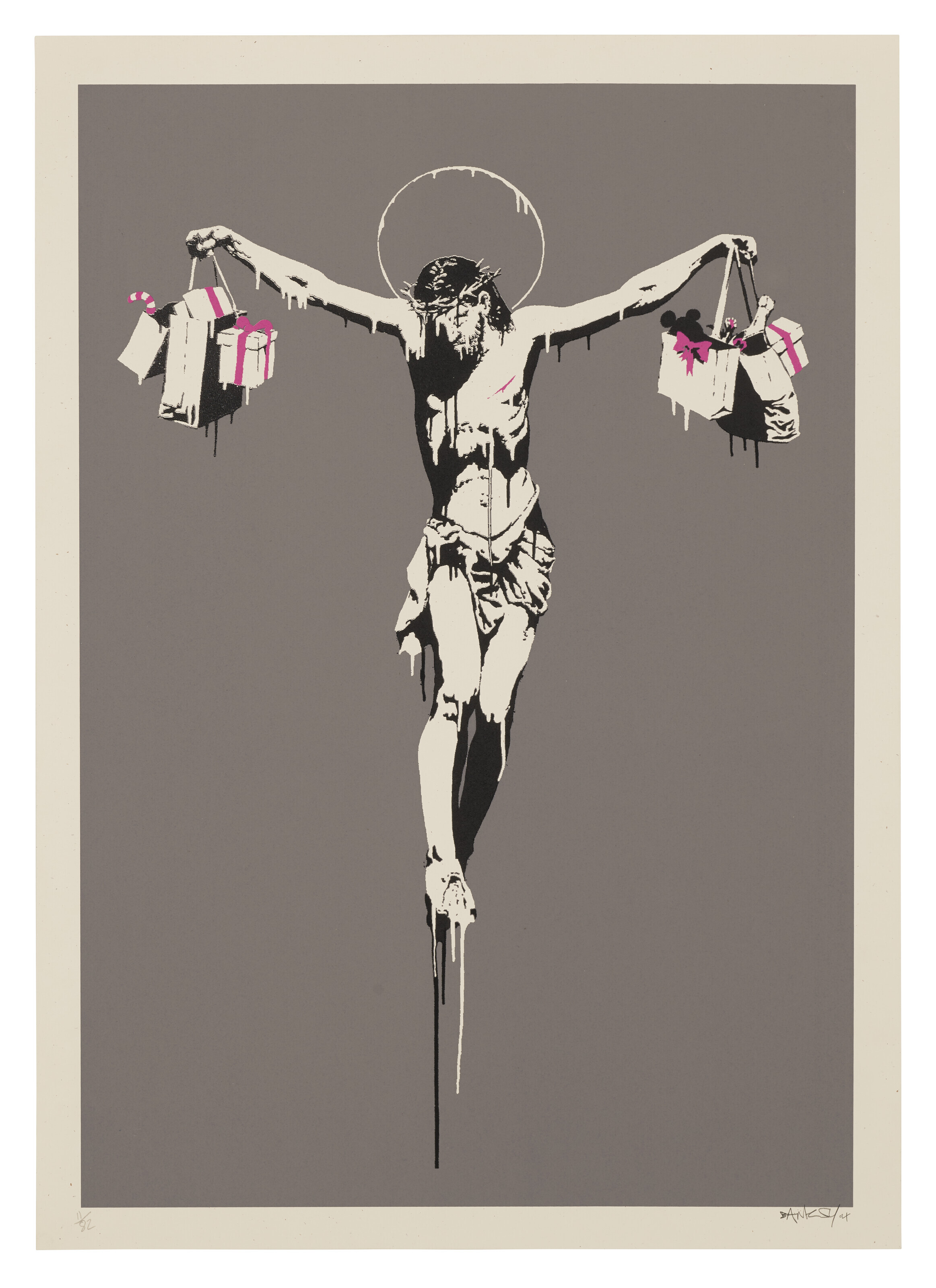 Banksy — Христос с покупками