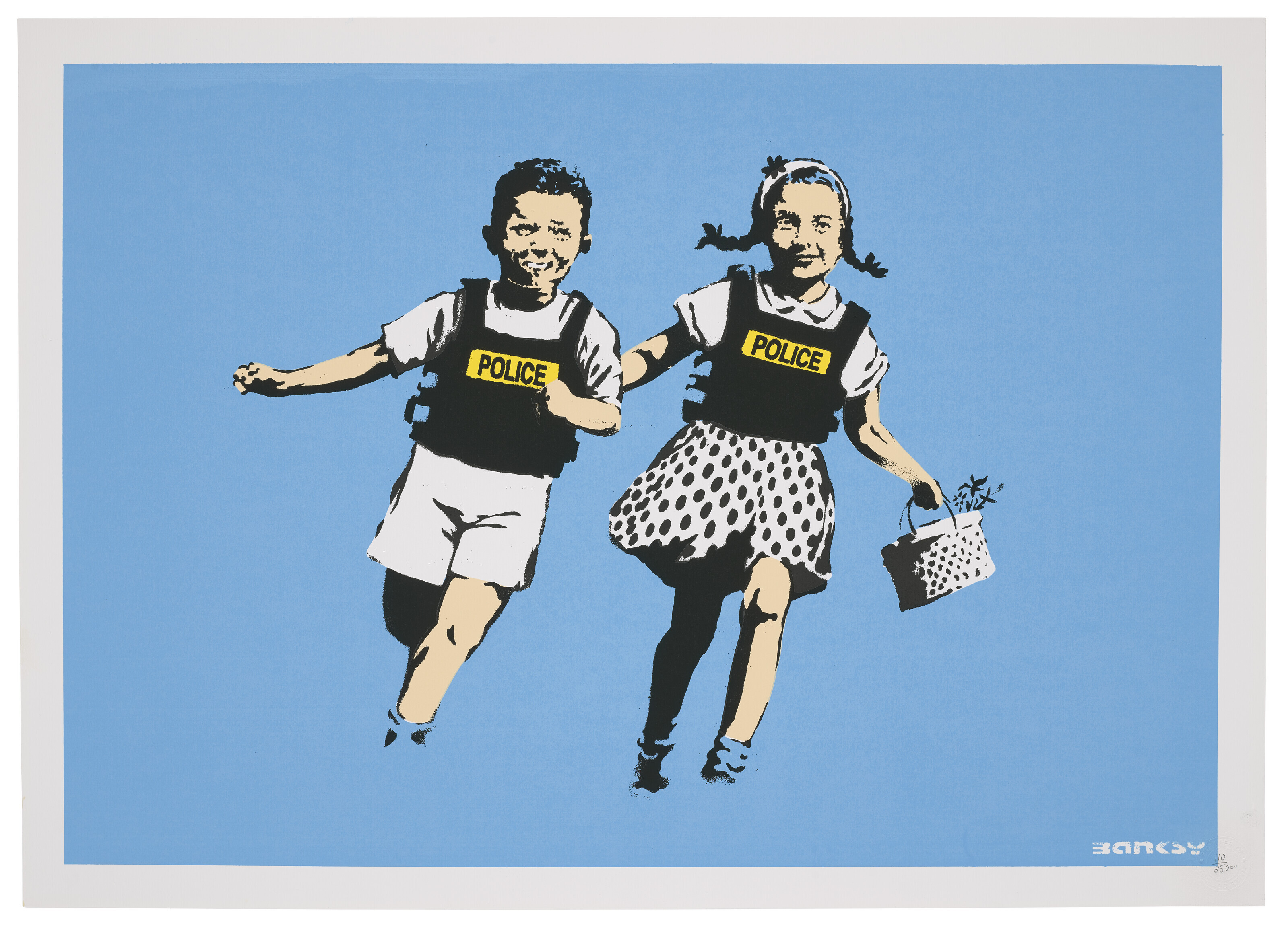Banksy — Джек и Джилл (Дети-полицейские)