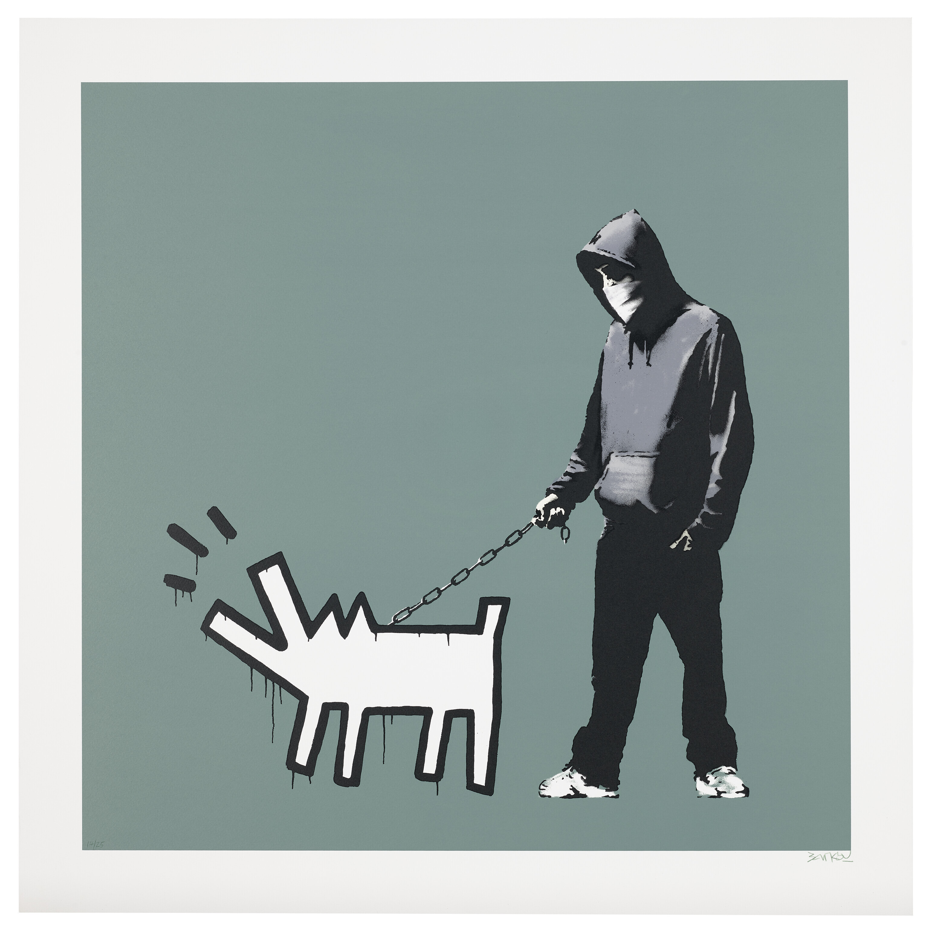 Banksy — Выбери свое оружие (Грифельная доска)