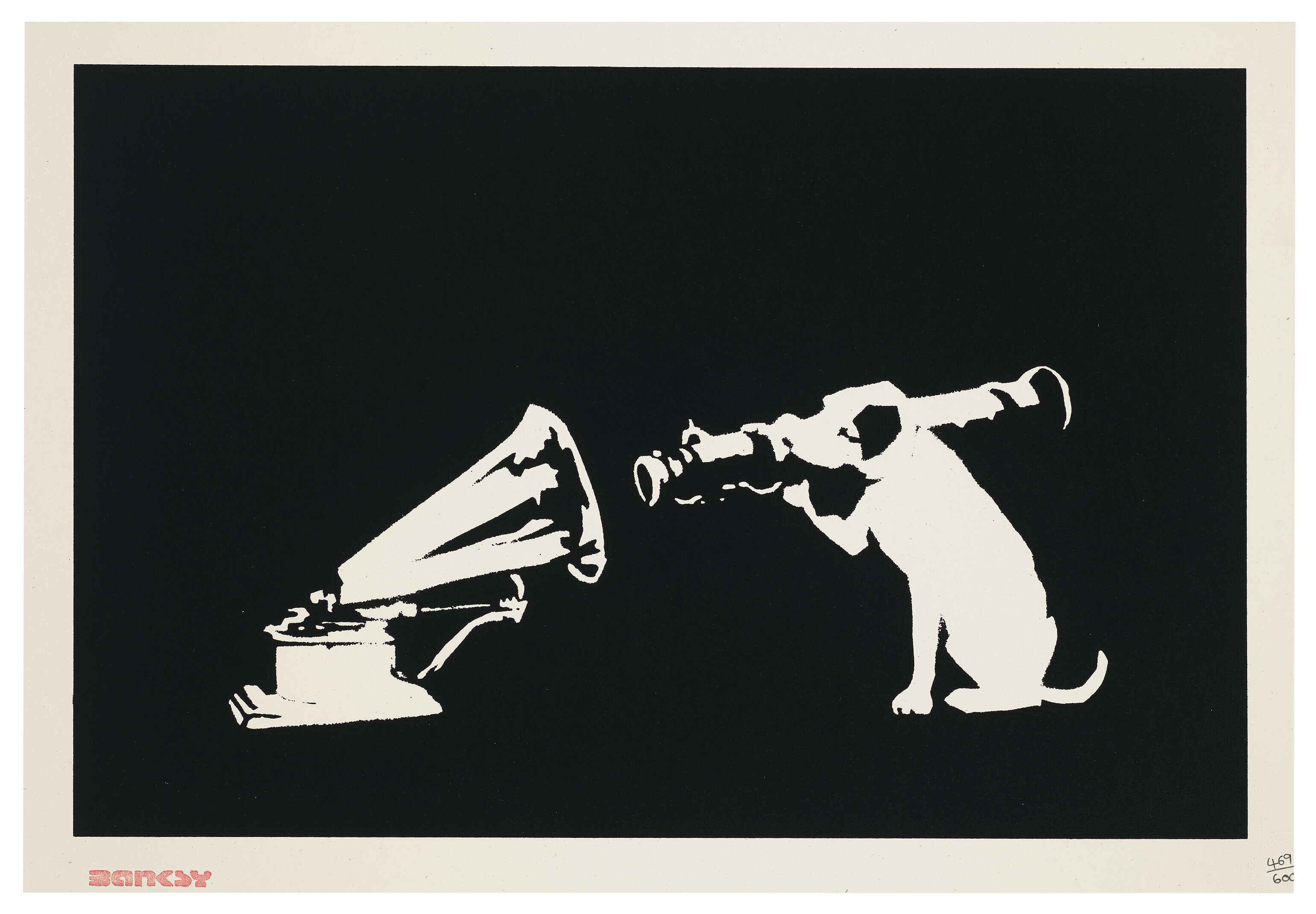 Banksy — Собака HMV