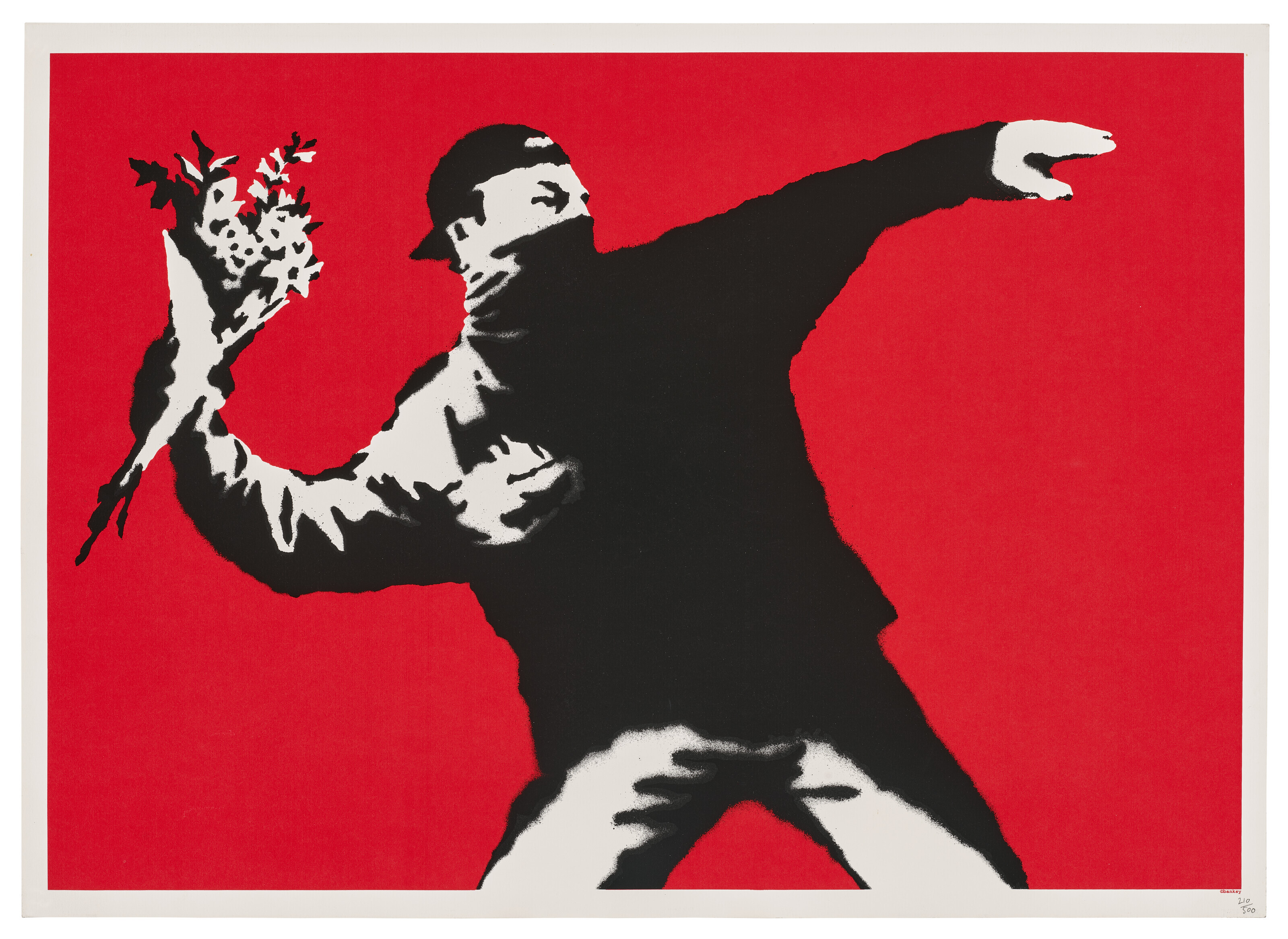 Banksy — Любовь витает в воздухе