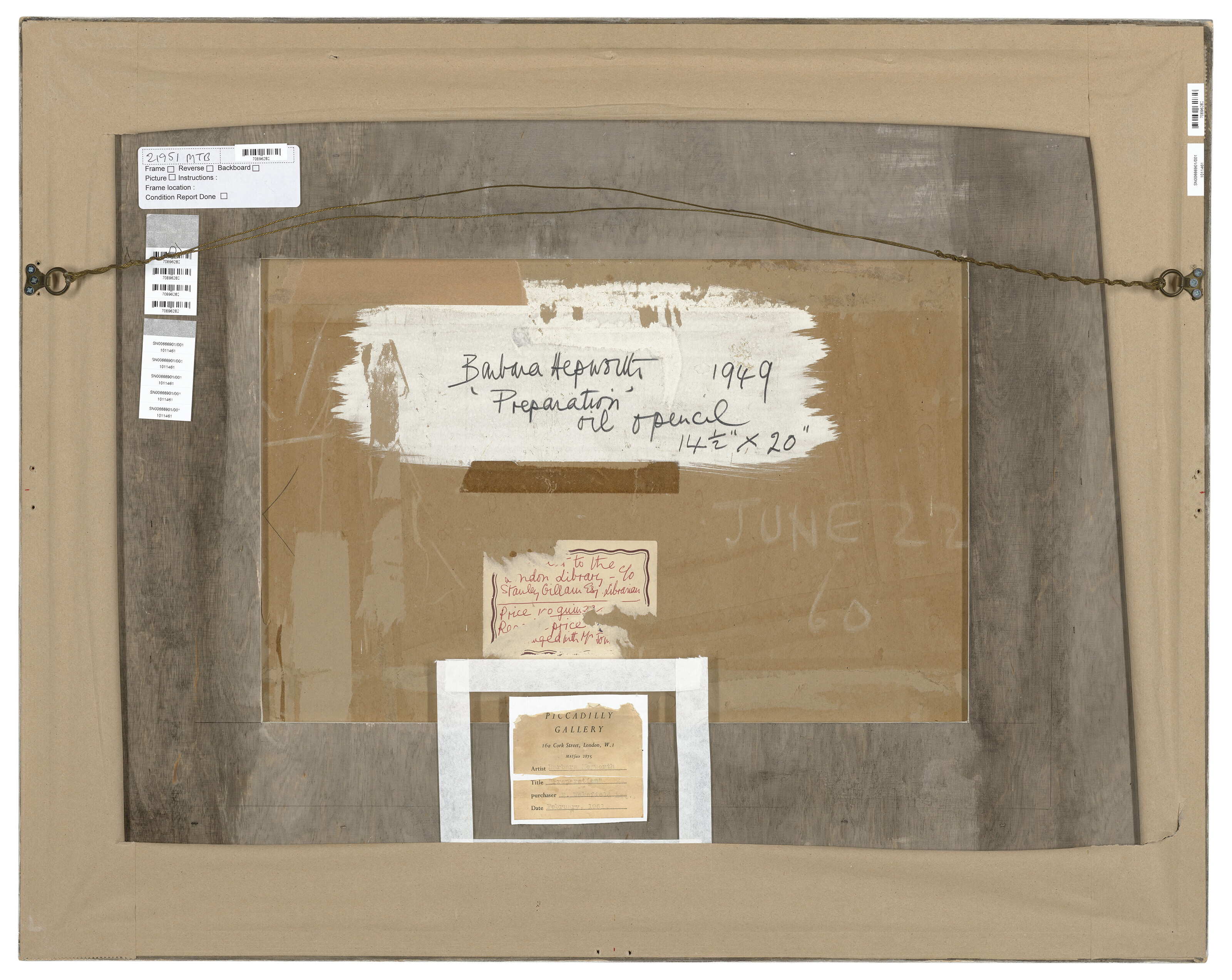 Barbara Hepworth — Подготовка, изображение 3
