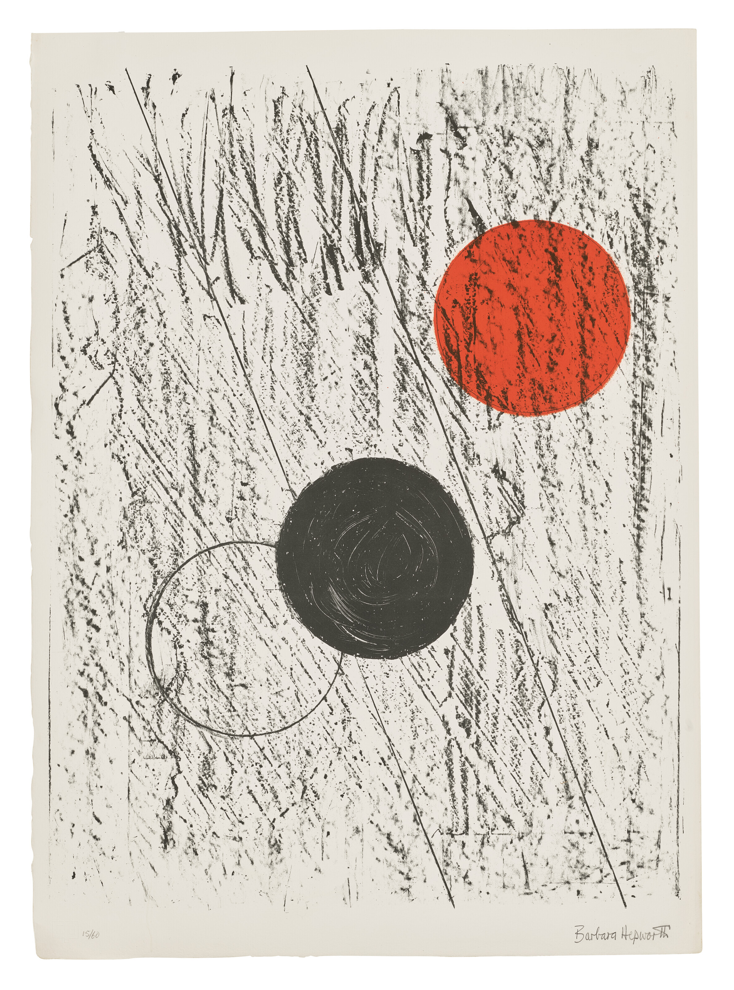 Barbara Hepworth — Солнце и Луна, автор: Двенадцать литографий
