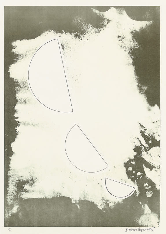 Barbara Hepworth — Пустынные формы из коллекции Aegean Suite
