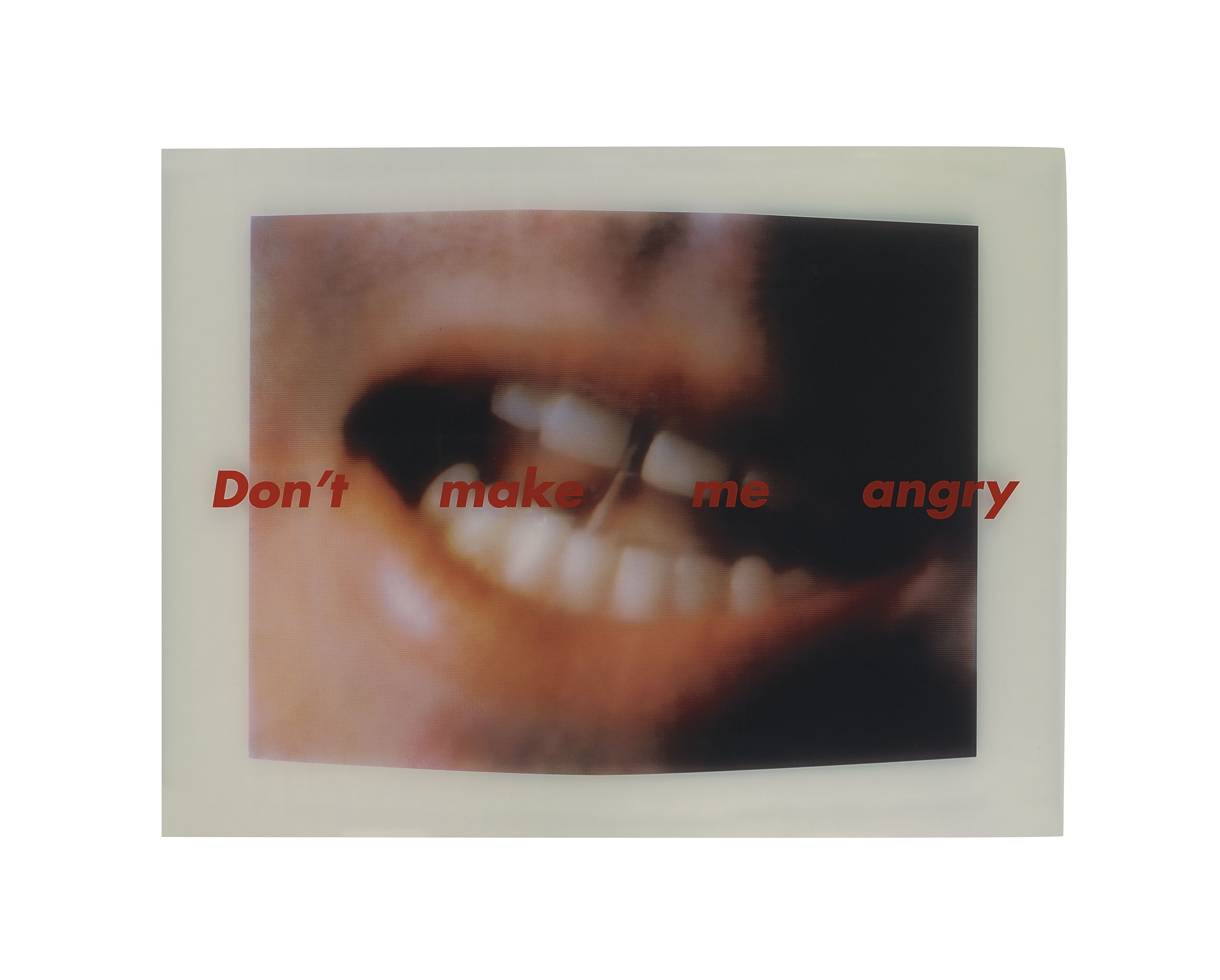 Barbara Kruger — Не зли меня