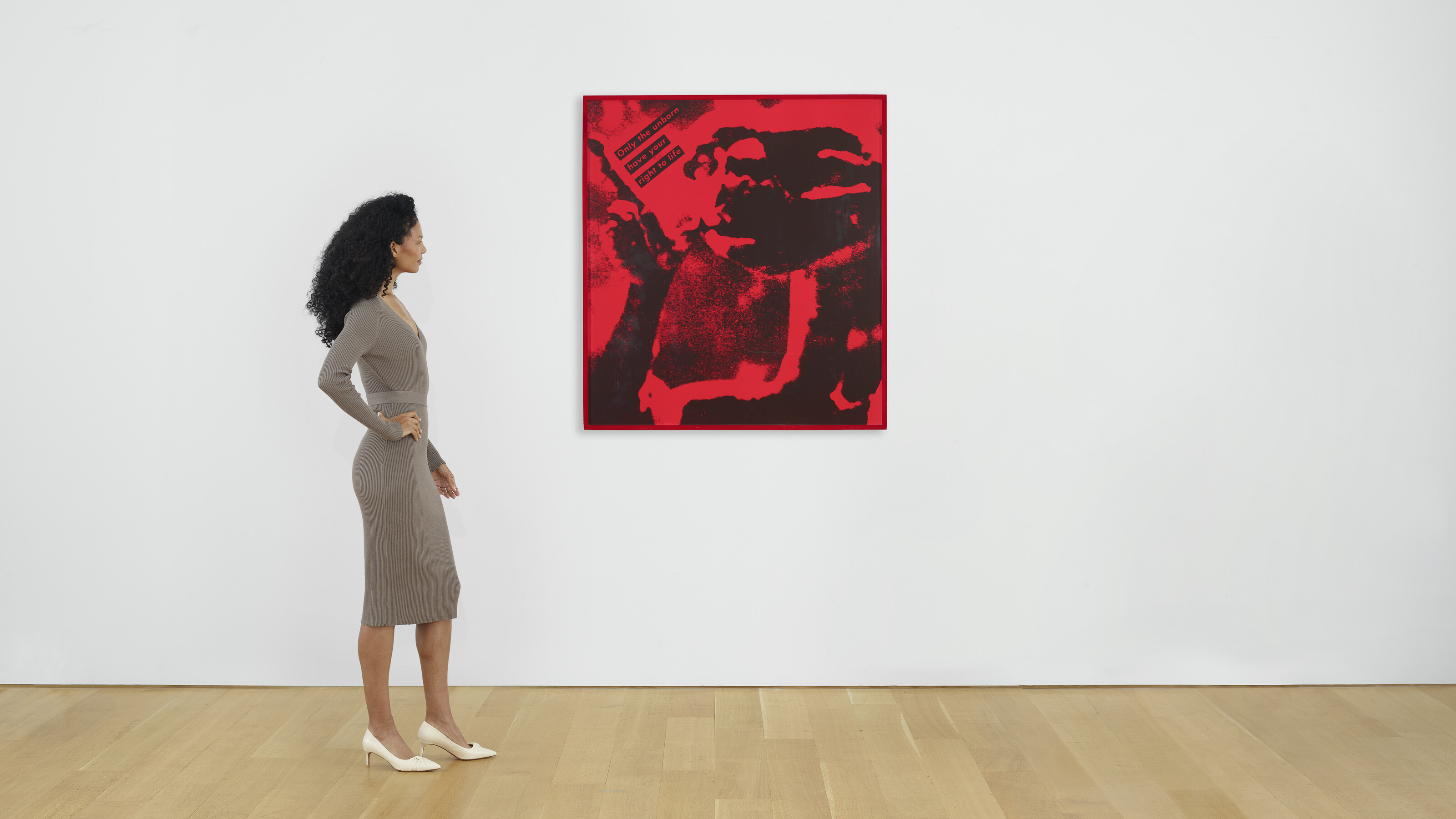 Barbara Kruger — Без названия (Только нерожденные имеют право на жизнь), изображение 2