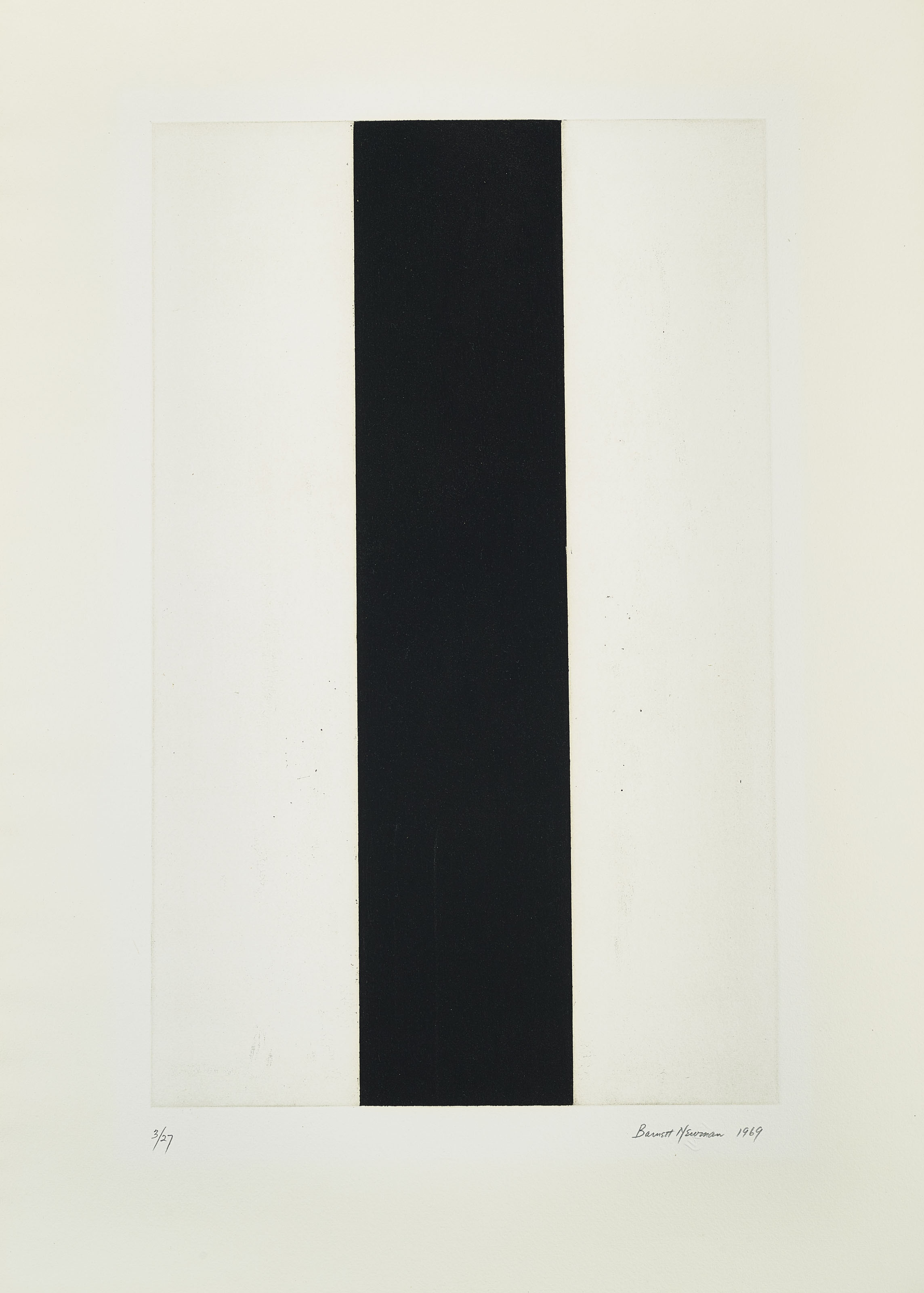 Barnett Newman — Без названия, гравюра №2