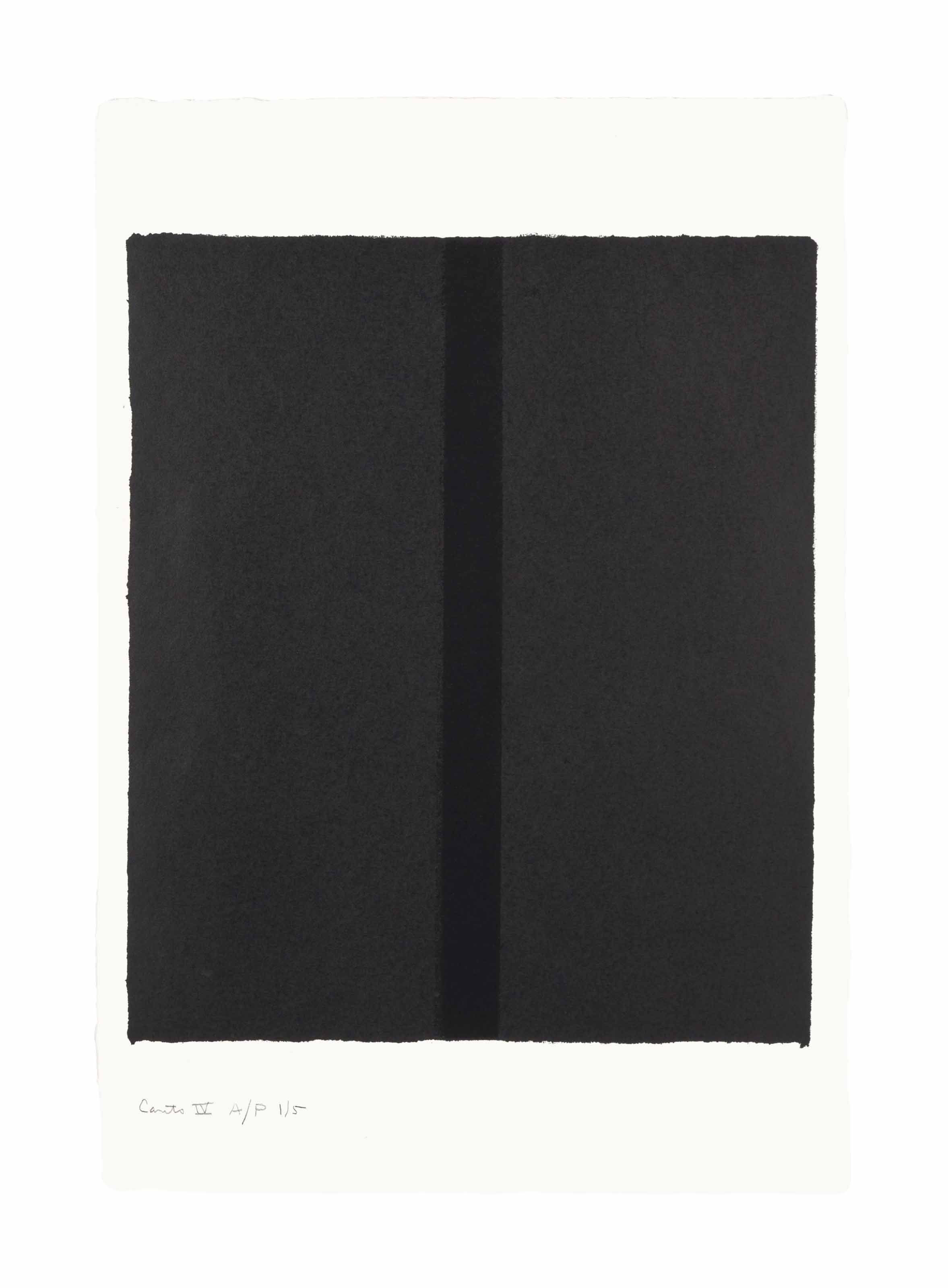 Barnett Newman — Песнь ЧЕТВЕРТАЯ, из песнопений