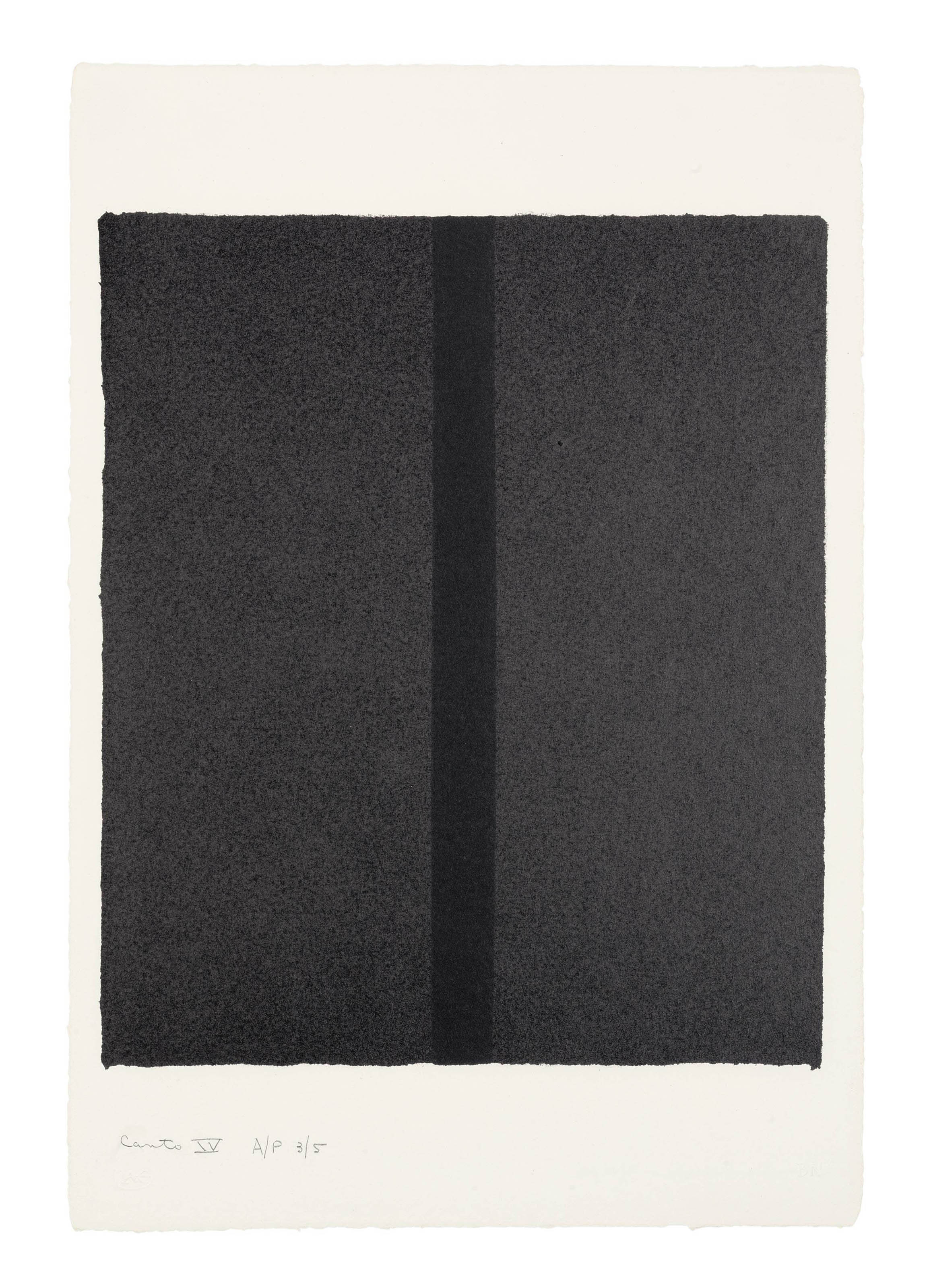 Barnett Newman — Четвертая песнь из 18 песен (Фонд Барнетта Ньюмана, 210; Спаркс, 6)