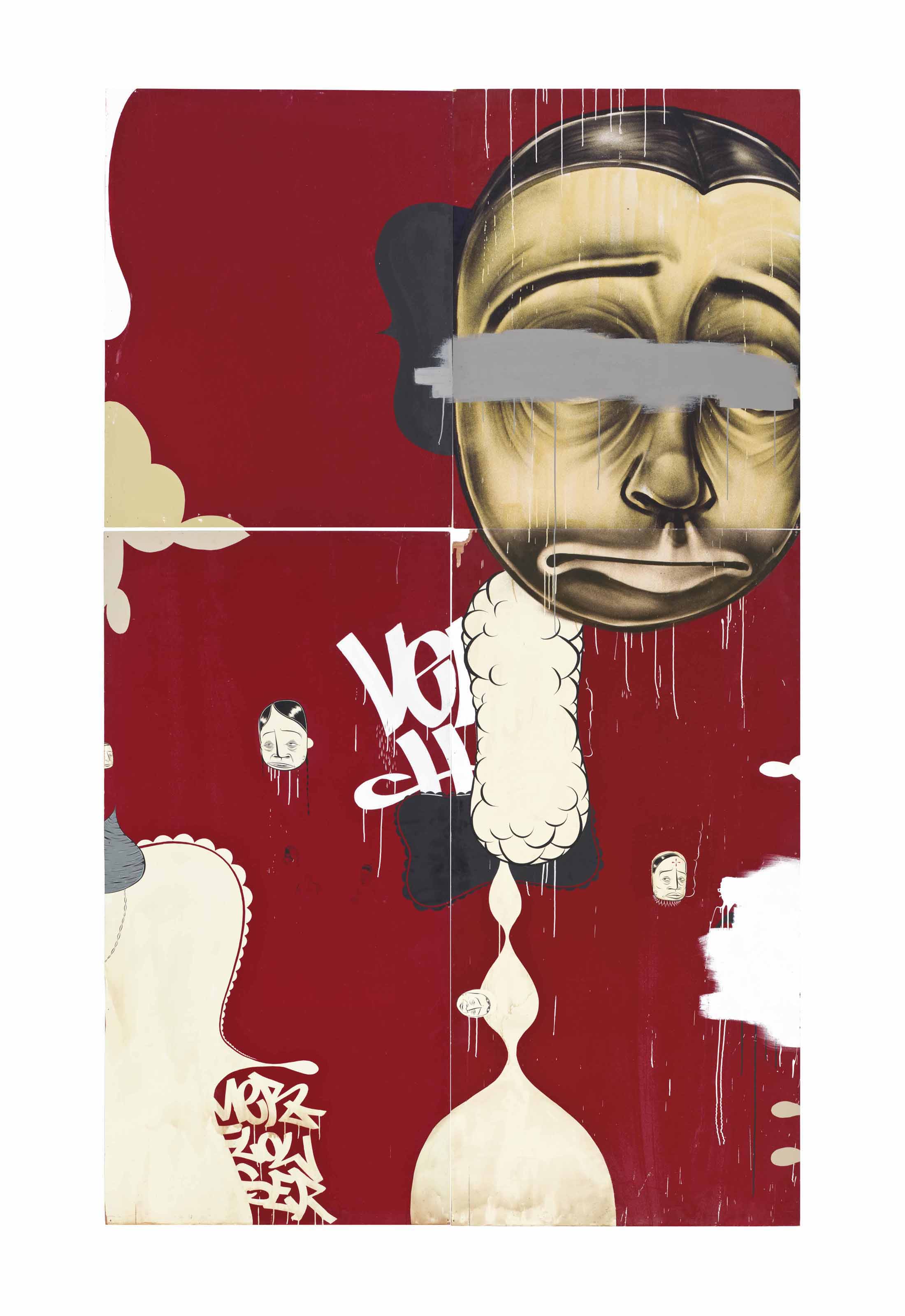 Barry McGee — Венецианская стена