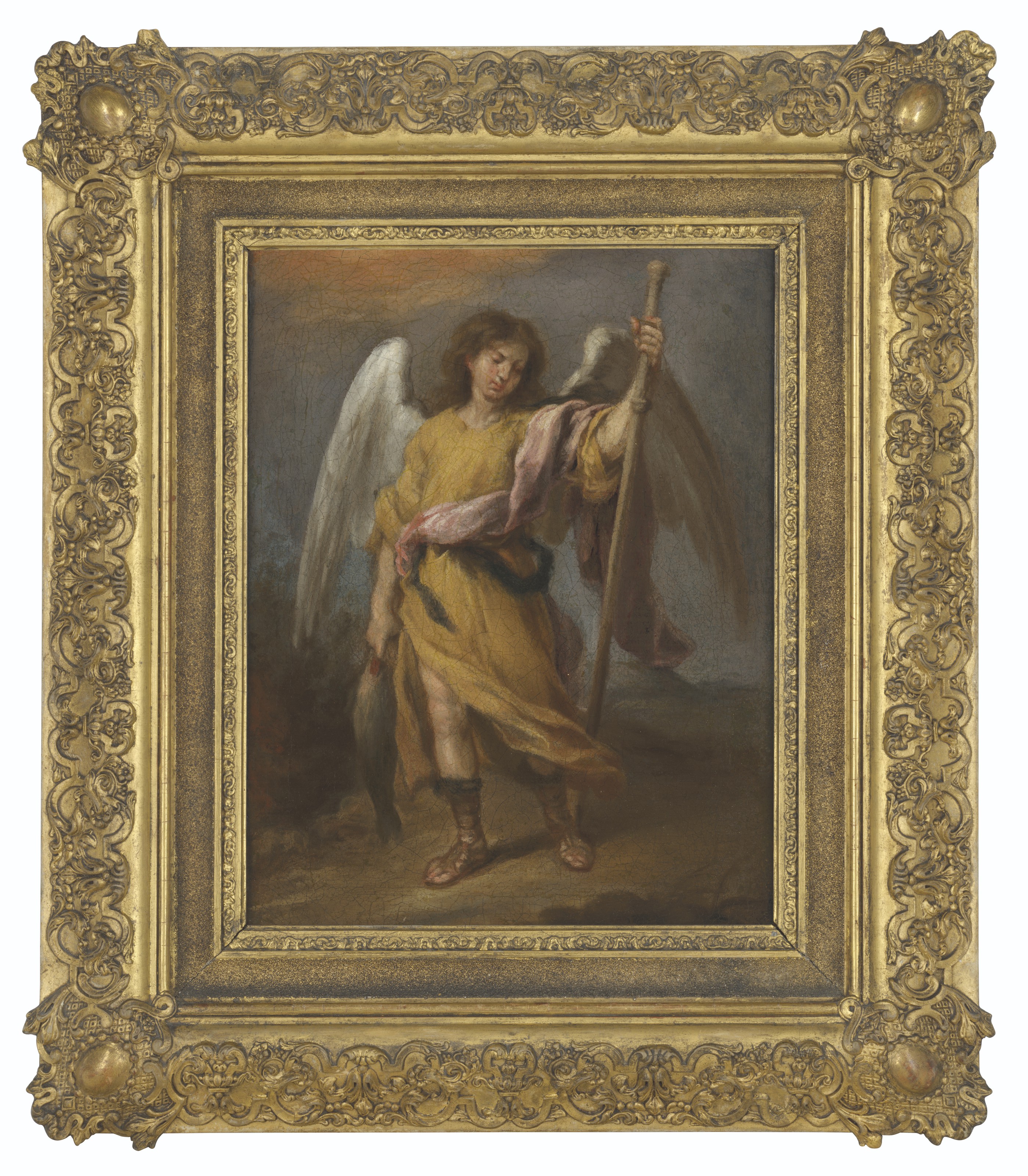Bartolomé Esteban Murillo — Архангел Рафаил - модель, изображение 2