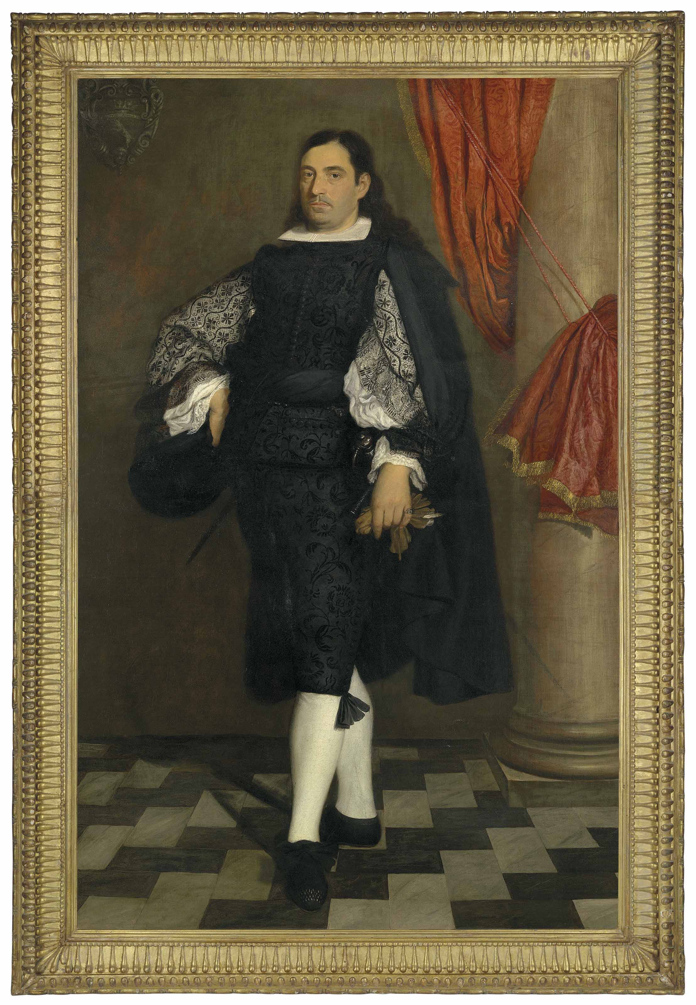 Bartolomé Esteban Murillo — Портрет джентльмена в полный рост, предположительно члена семьи Остильяни