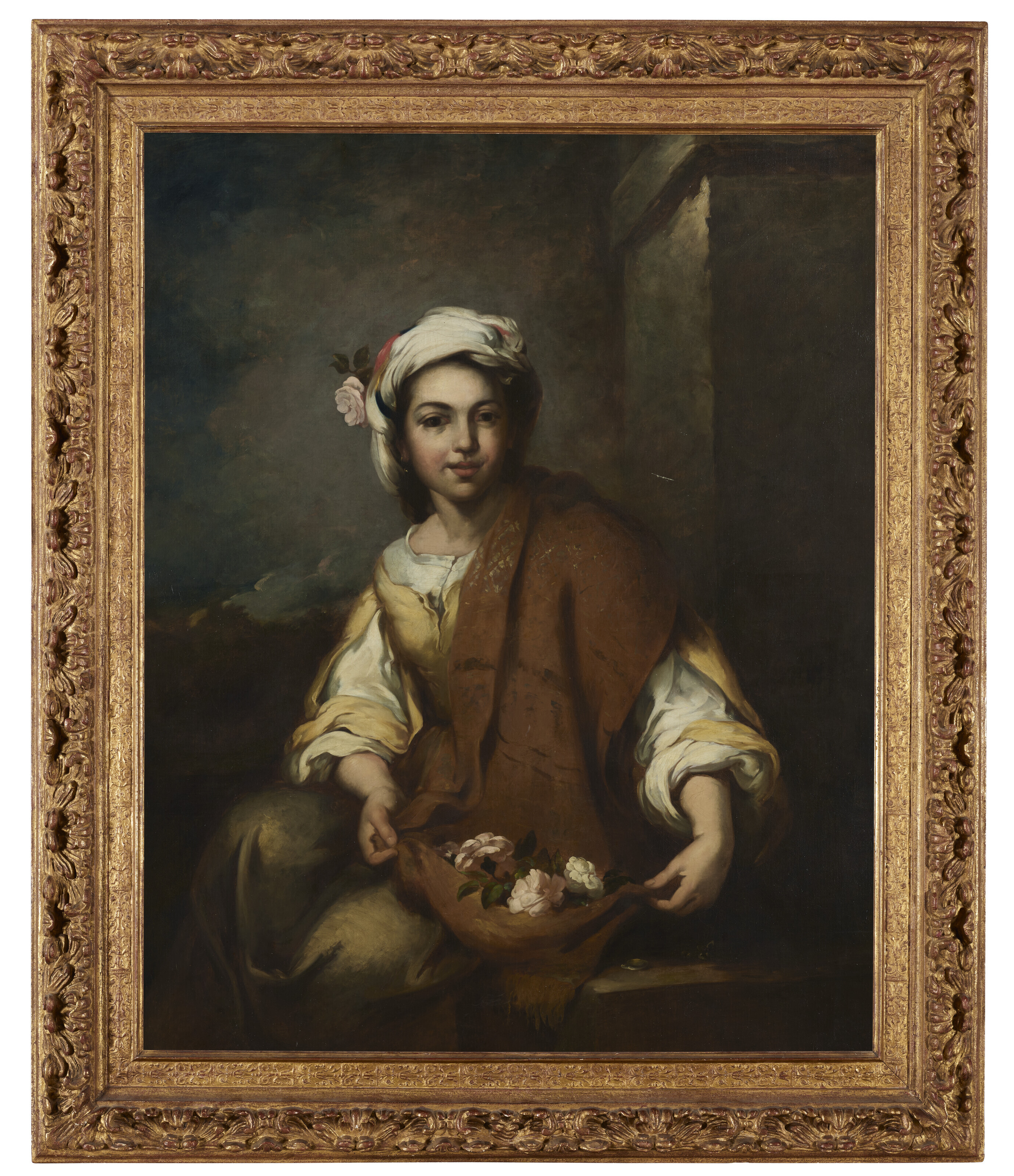 Bartolomé Esteban Murillo — Девушка-цветок, изображение 2