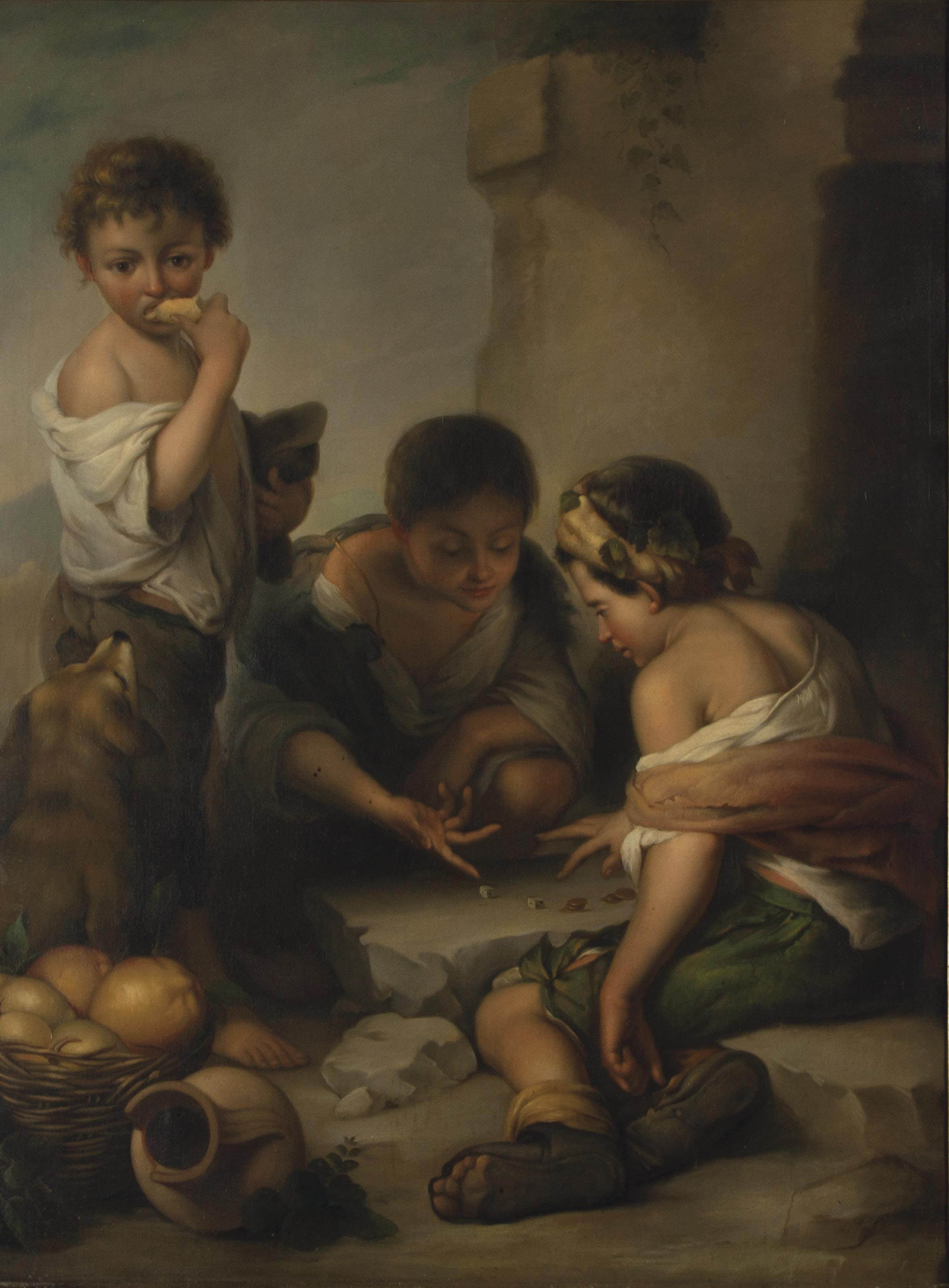 Bartolomé Esteban Murillo — Беспризорные дети играют в кости