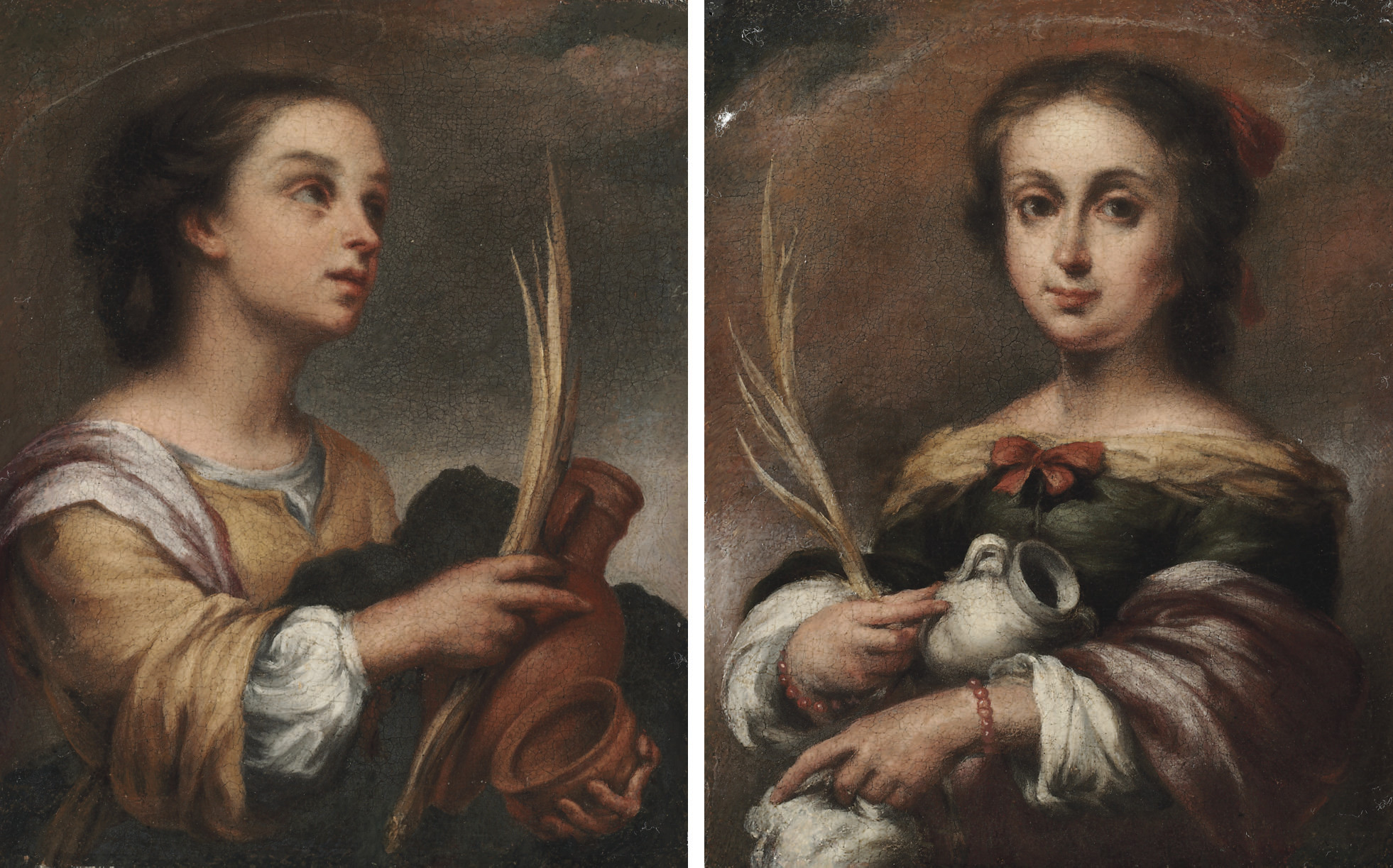 Bartolomé Esteban Murillo — Святая Юста и святая Руфина