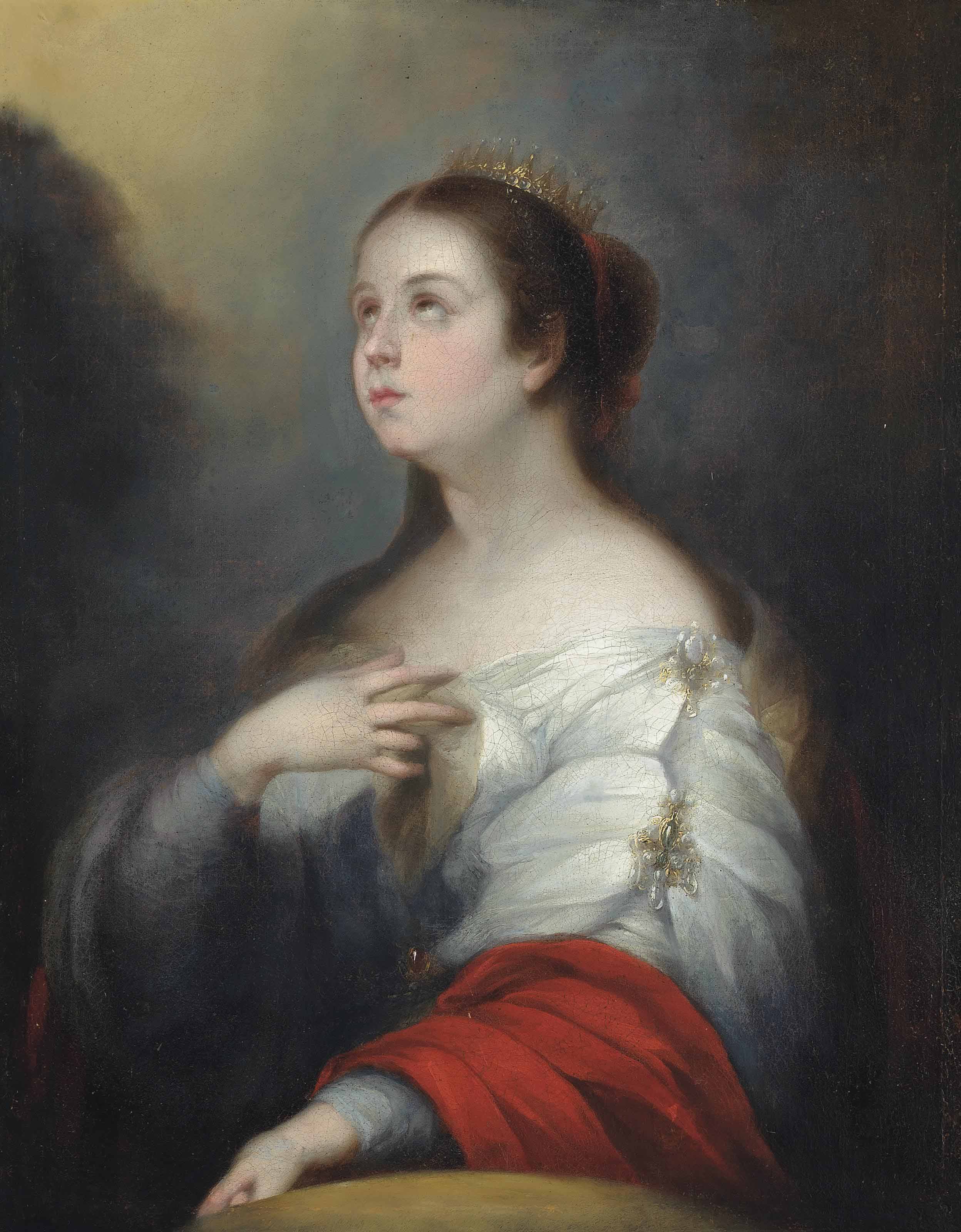 Bartolomé Esteban Murillo — Святая Екатерина Александрийская
