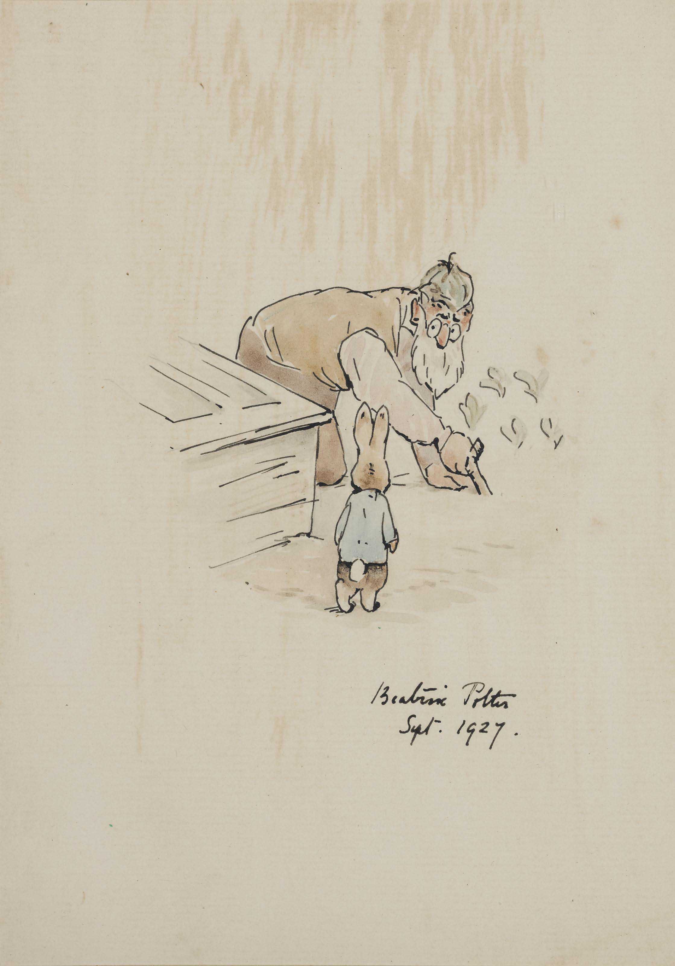 Beatrix Potter — Кролик Питер и мистер Макгрегор
