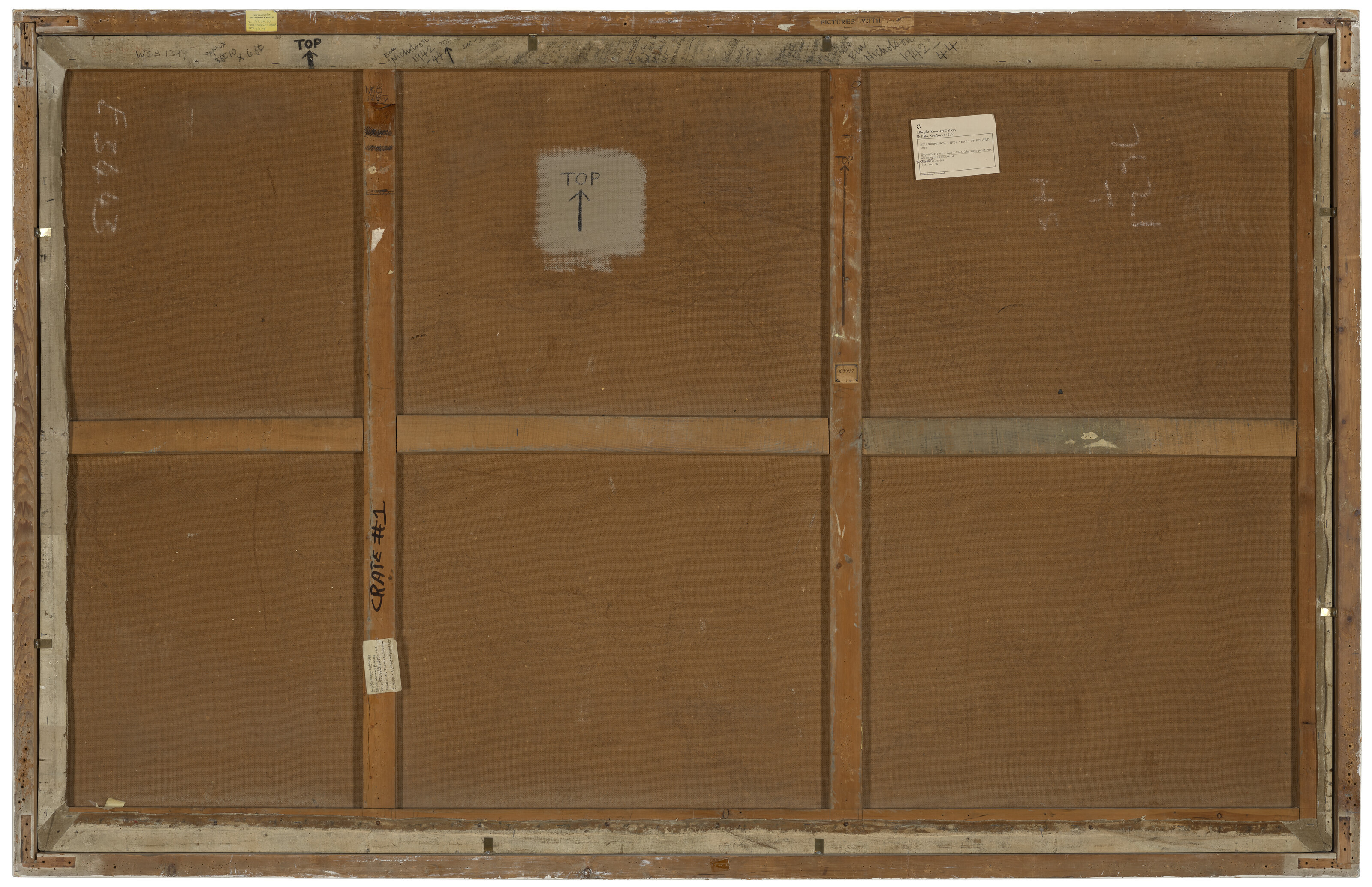 Ben Nicholson — Декабрь 1942 - апрель 1944 (абстрактная живопись), изображение 2