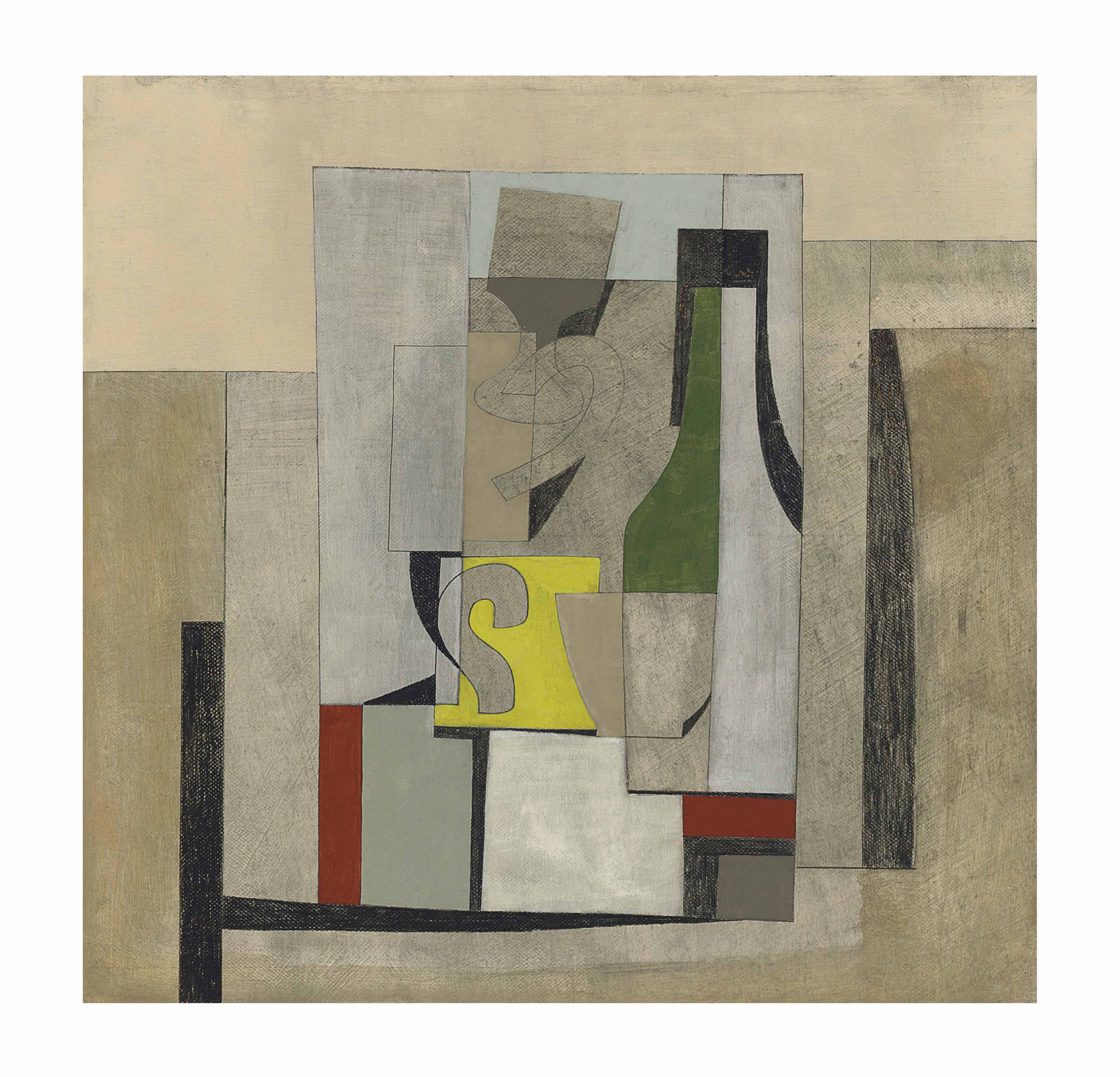 Ben Nicholson — 1945 (натюрморт)