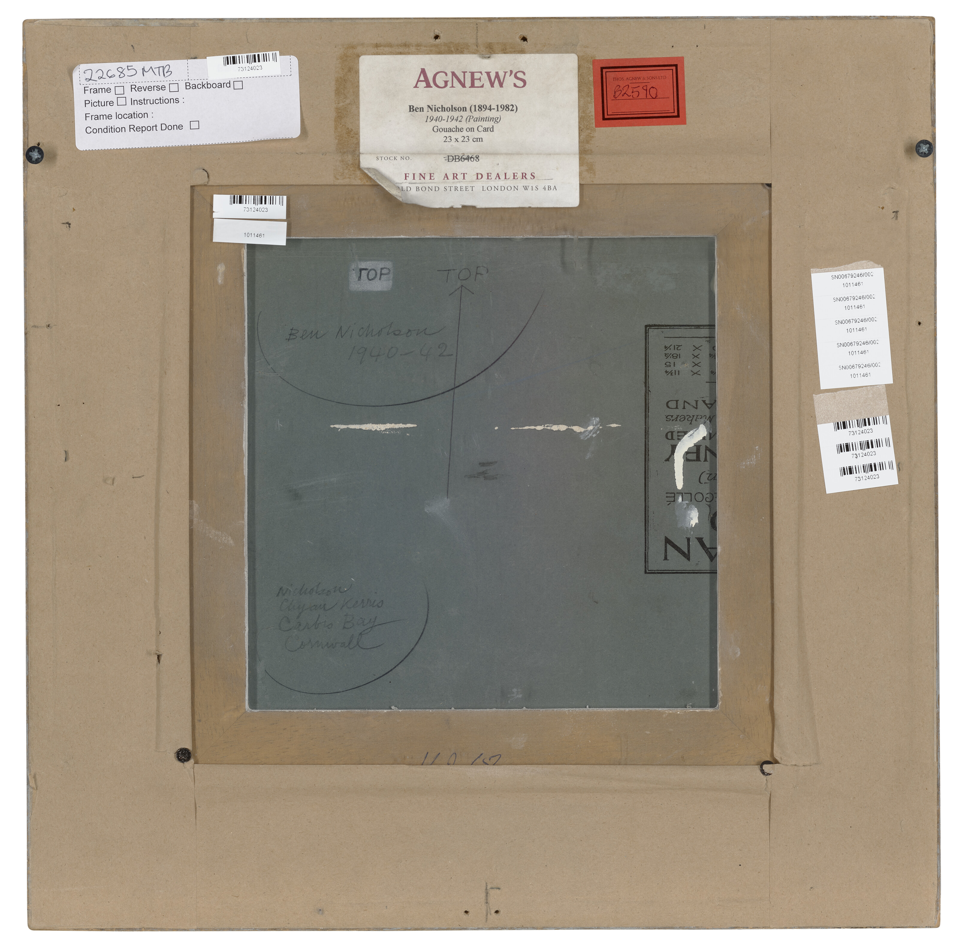 Ben Nicholson — 1940-42 (живопись), изображение 3