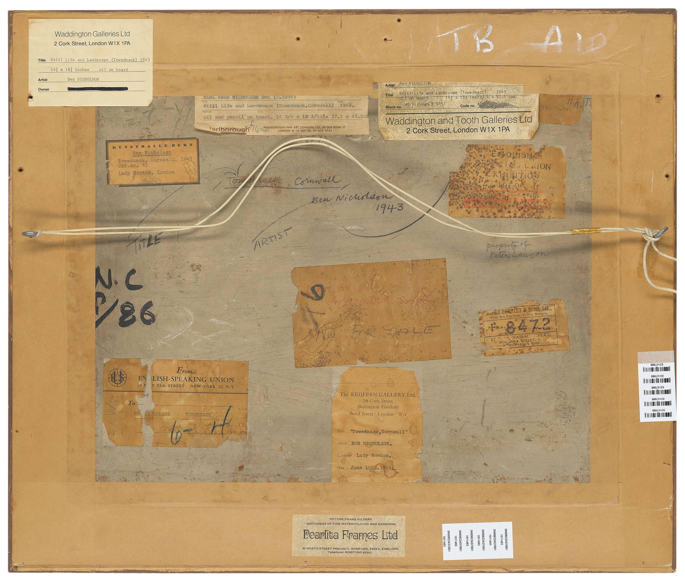 Ben Nicholson — 1943 (Тауднак, Корнуолл), изображение 3