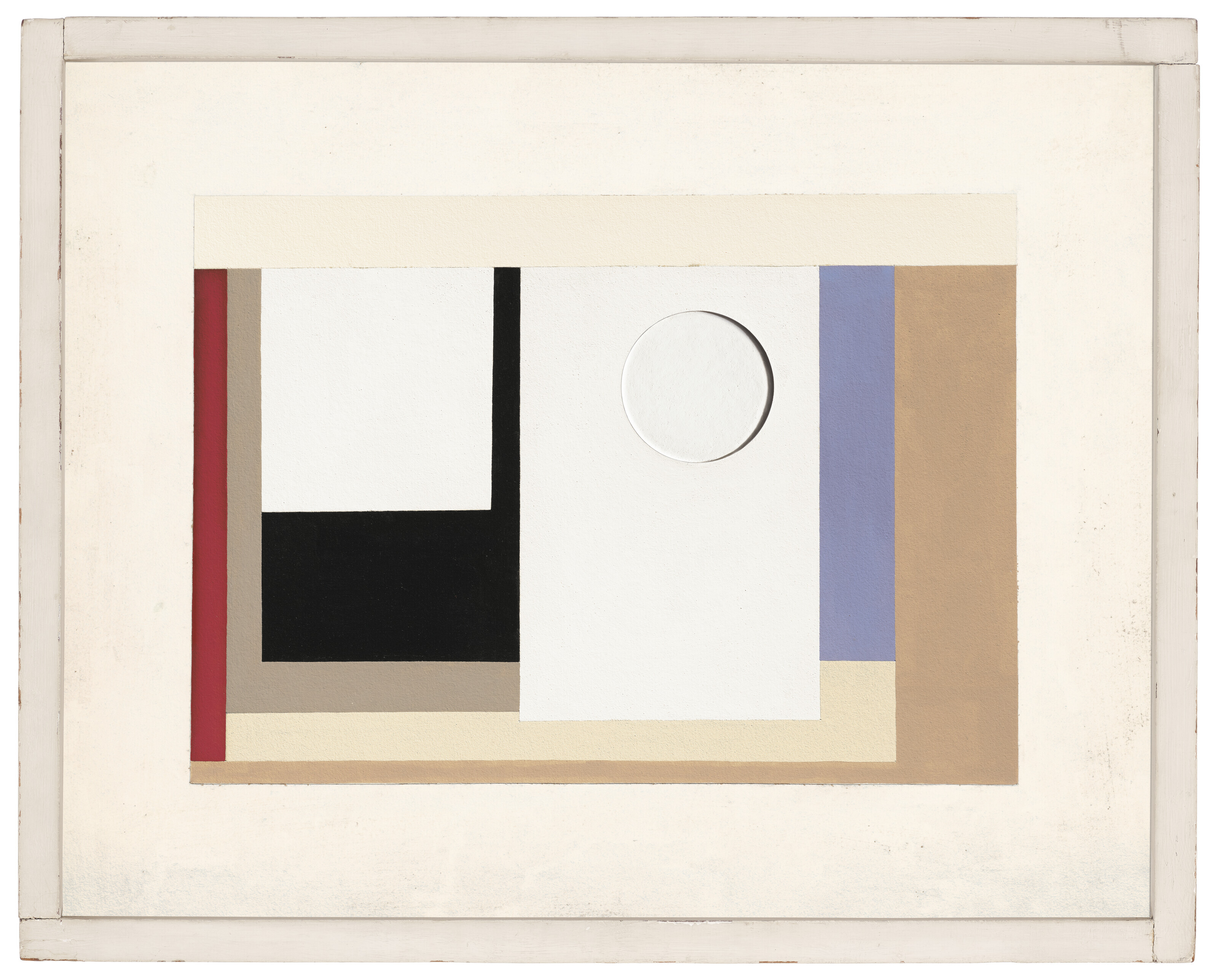 Ben Nicholson — 1943 (раскрашенный рельеф), изображение 2
