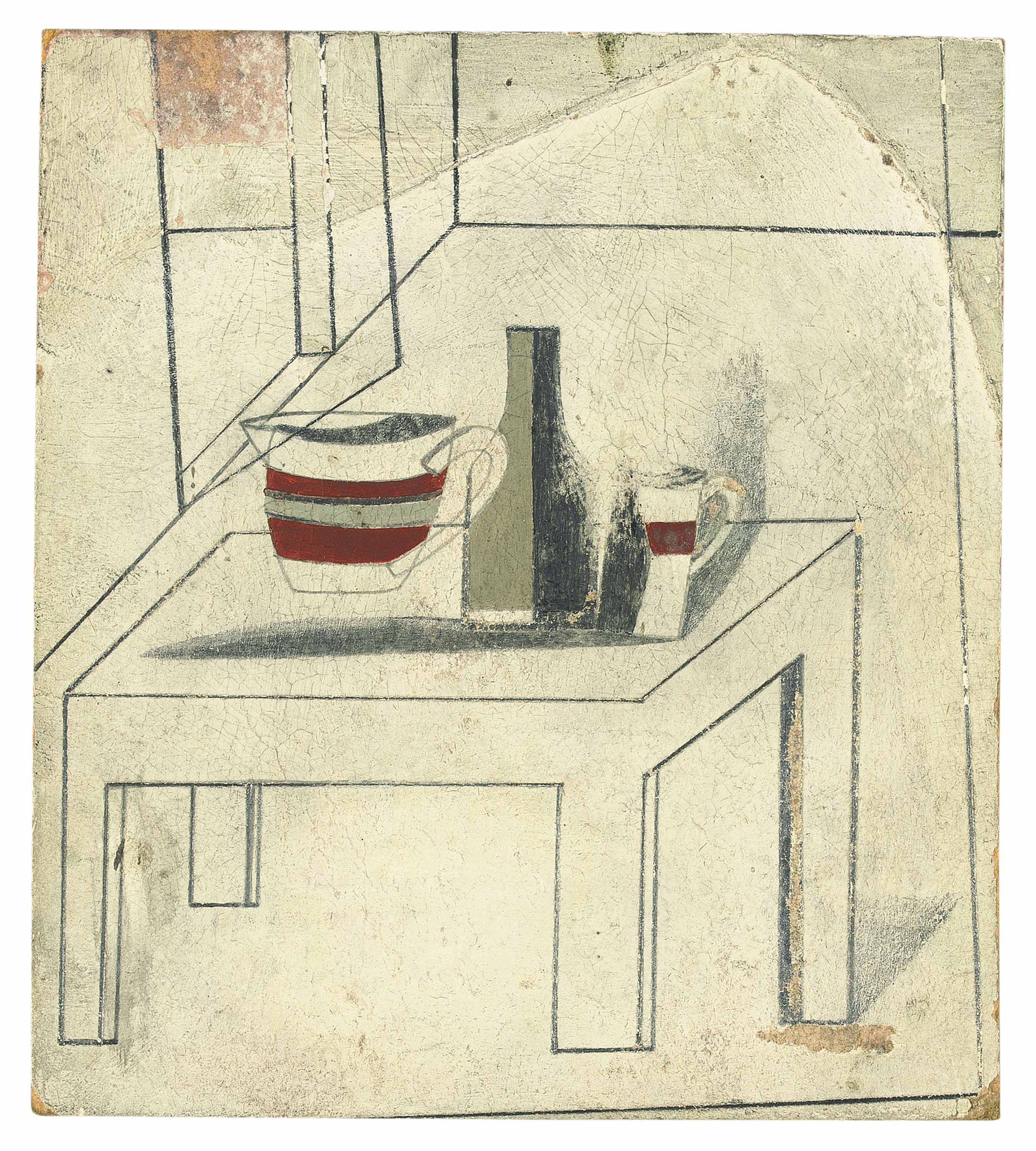 Ben Nicholson — 41 ноября (настольный натюрморт)