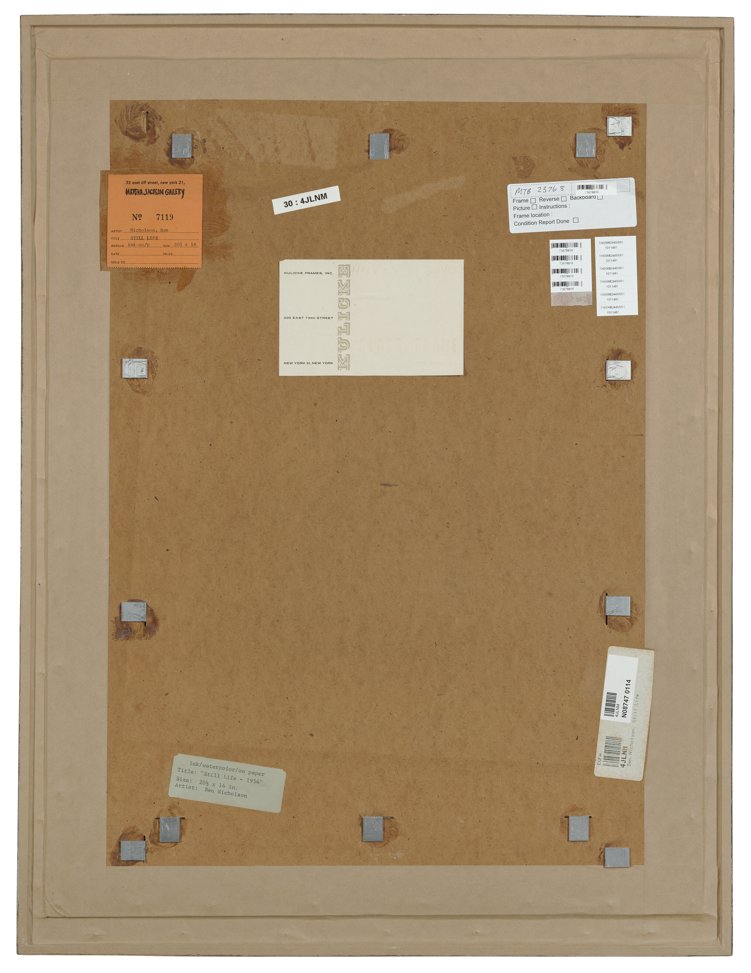 Ben Nicholson — 2-54 мая (натюрморт), изображение 3