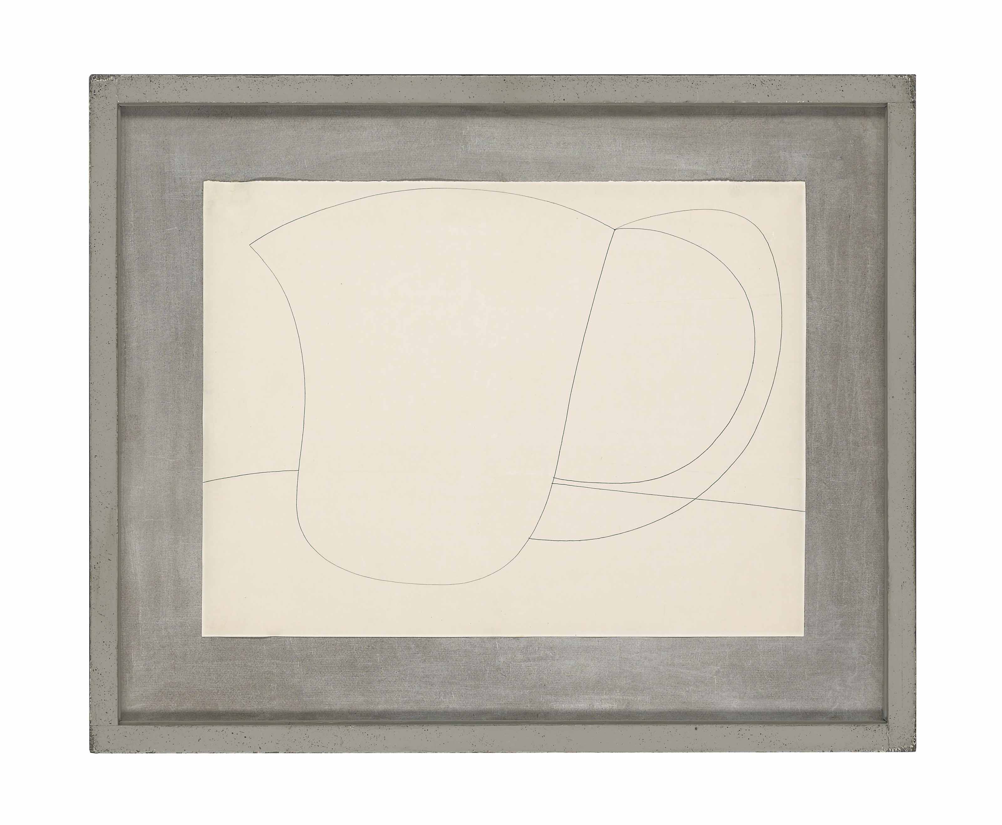 Ben Nicholson — 62 июля (белый кувшин)