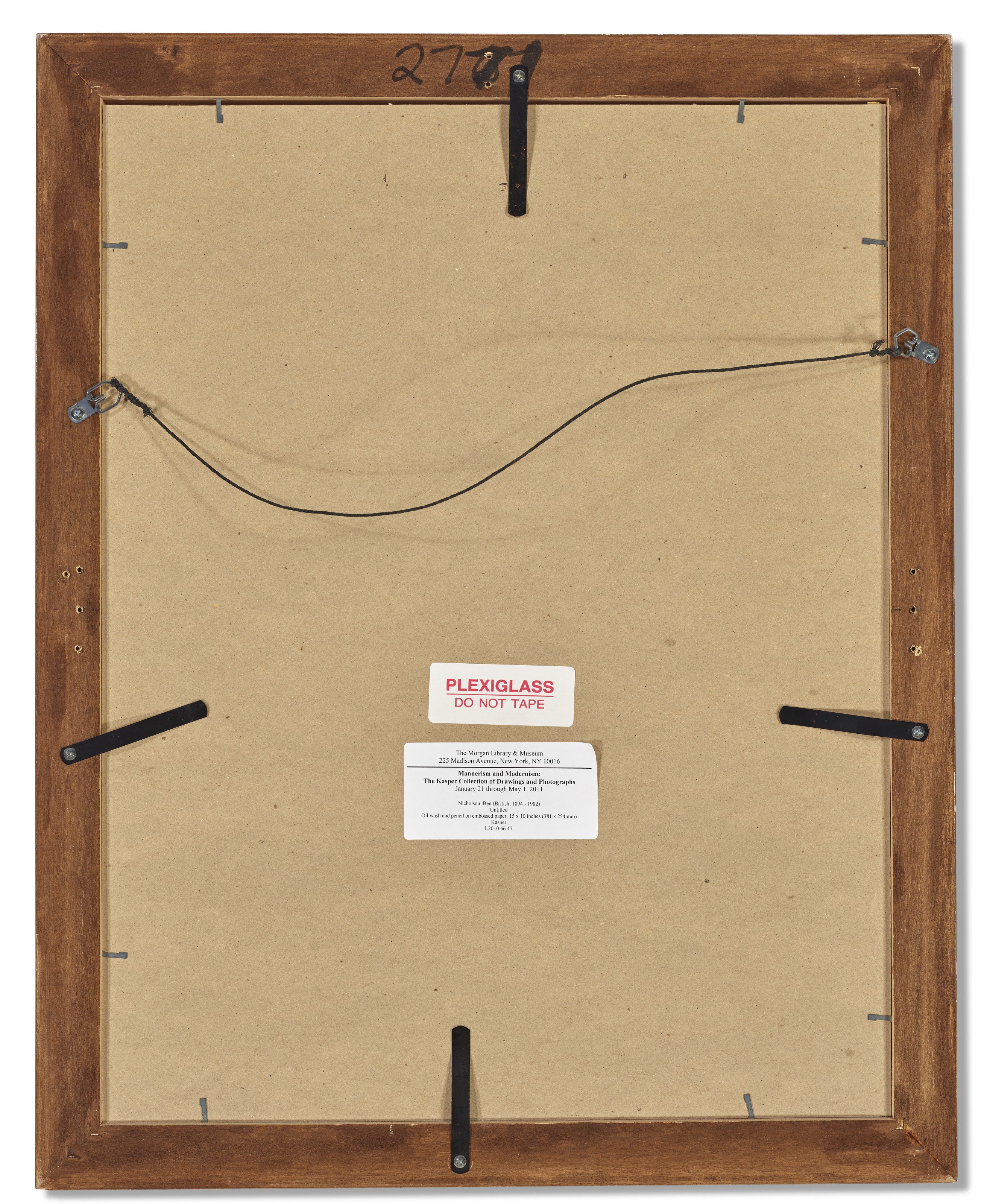 Ben Nicholson — Без названия ( прямая и оборотная стороны ), изображение 3