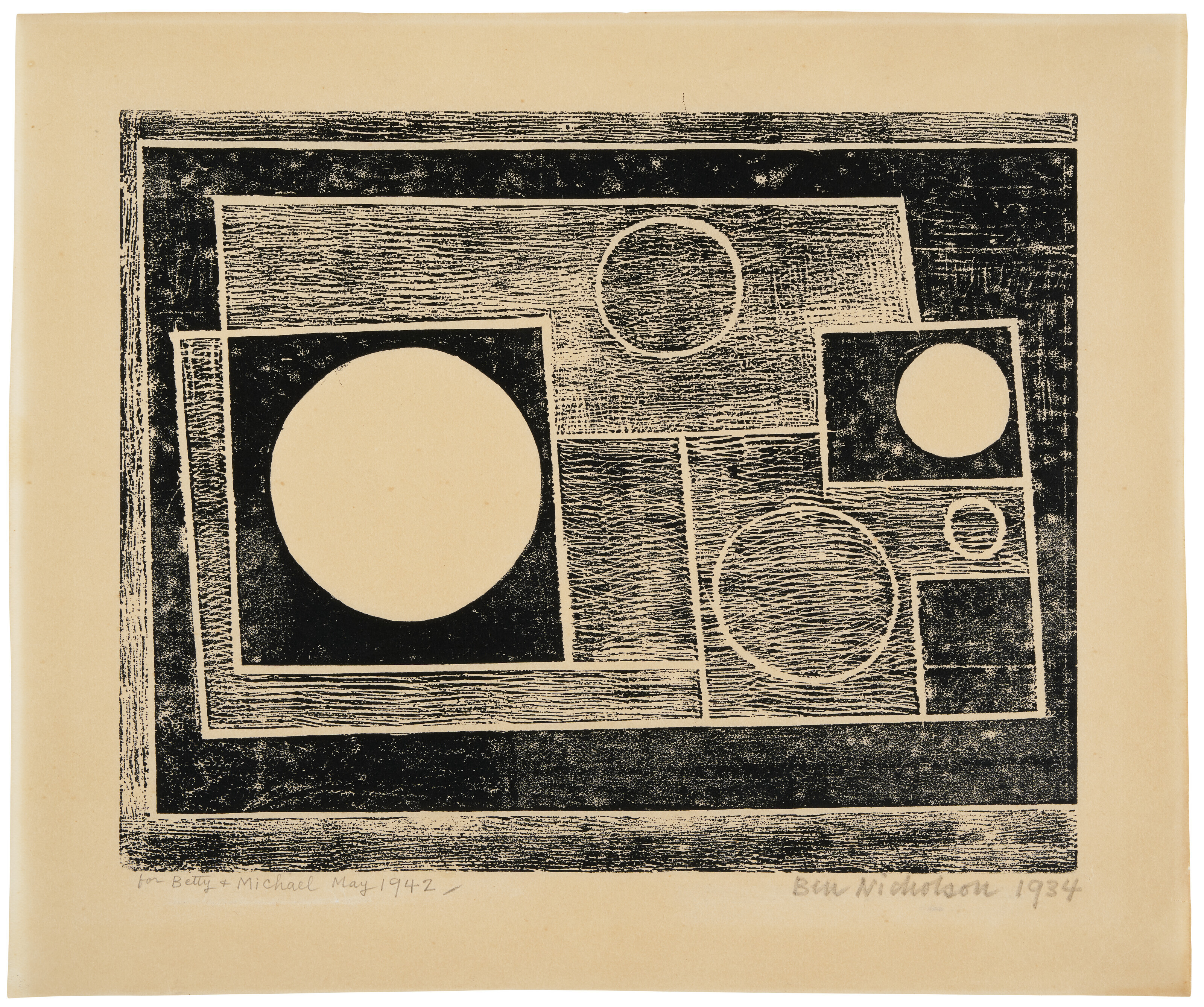 Ben Nicholson — 5 кругов