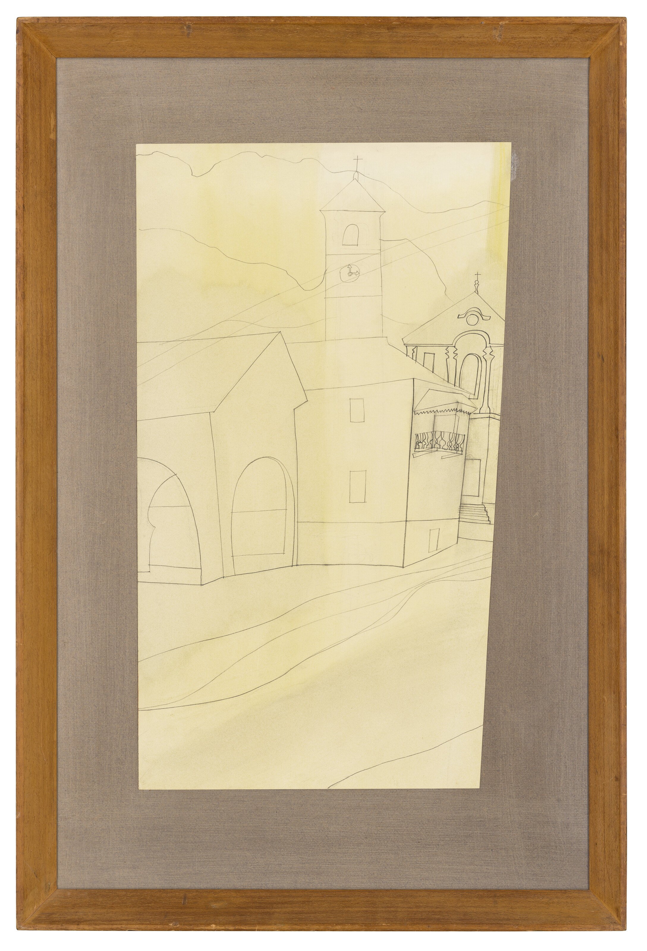 Ben Nicholson — Ноябрь 1960 года (долина Верзаска, Тичино)