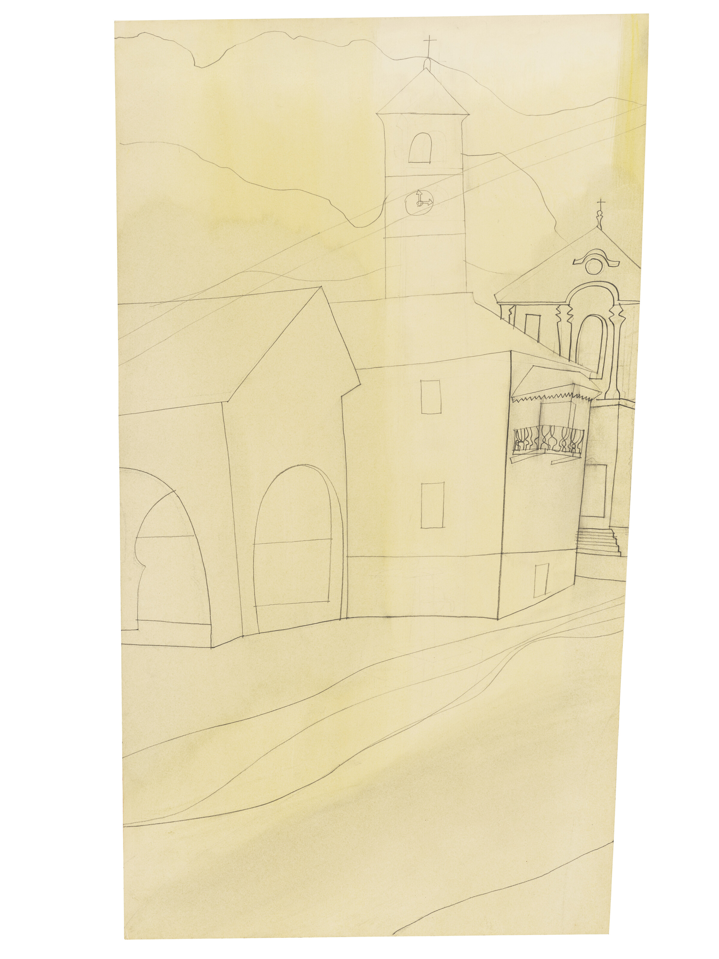 Ben Nicholson — Ноябрь 1960 года (долина Верзаска, Тичино), изображение 2