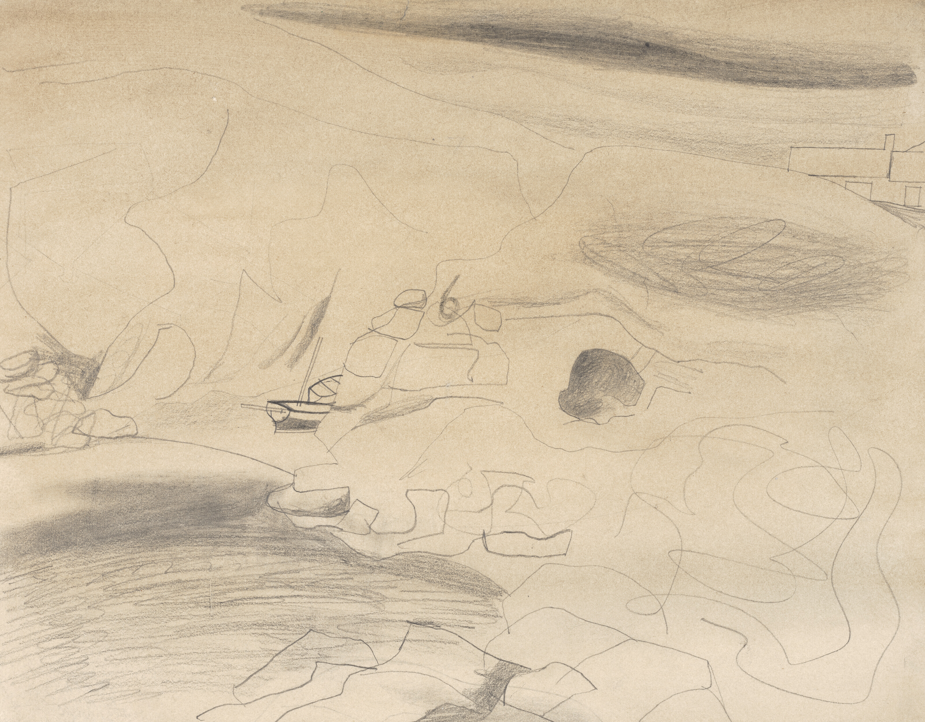 Ben Nicholson — Портгварра, Корнуолл