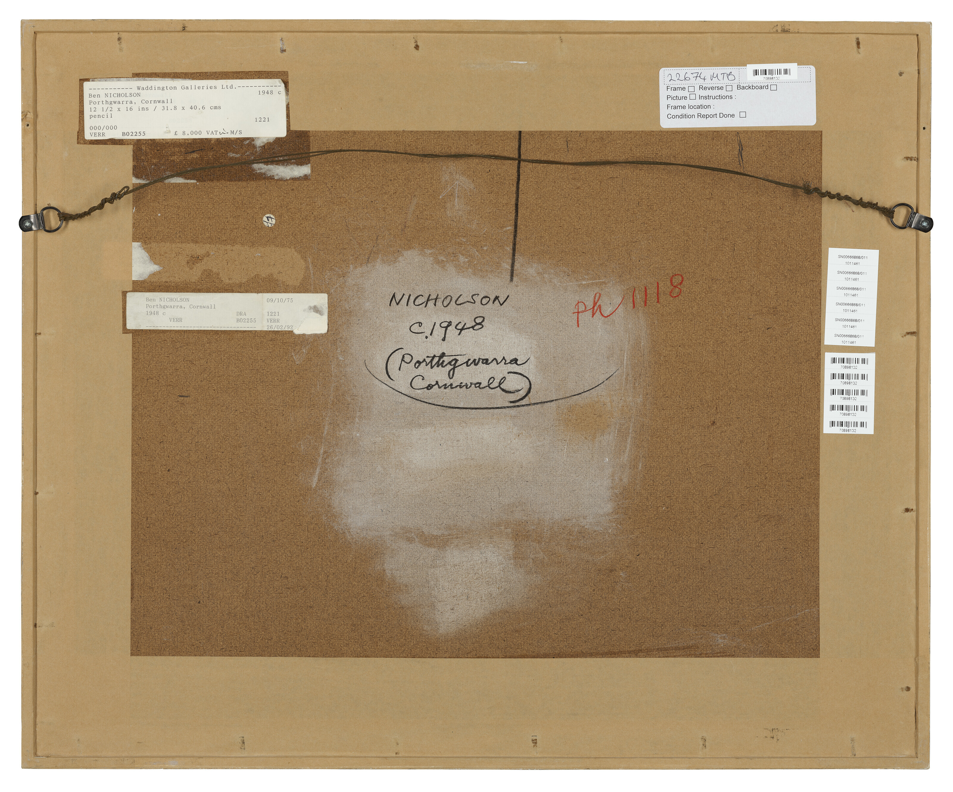 Ben Nicholson — Портгварра, Корнуолл, изображение 3